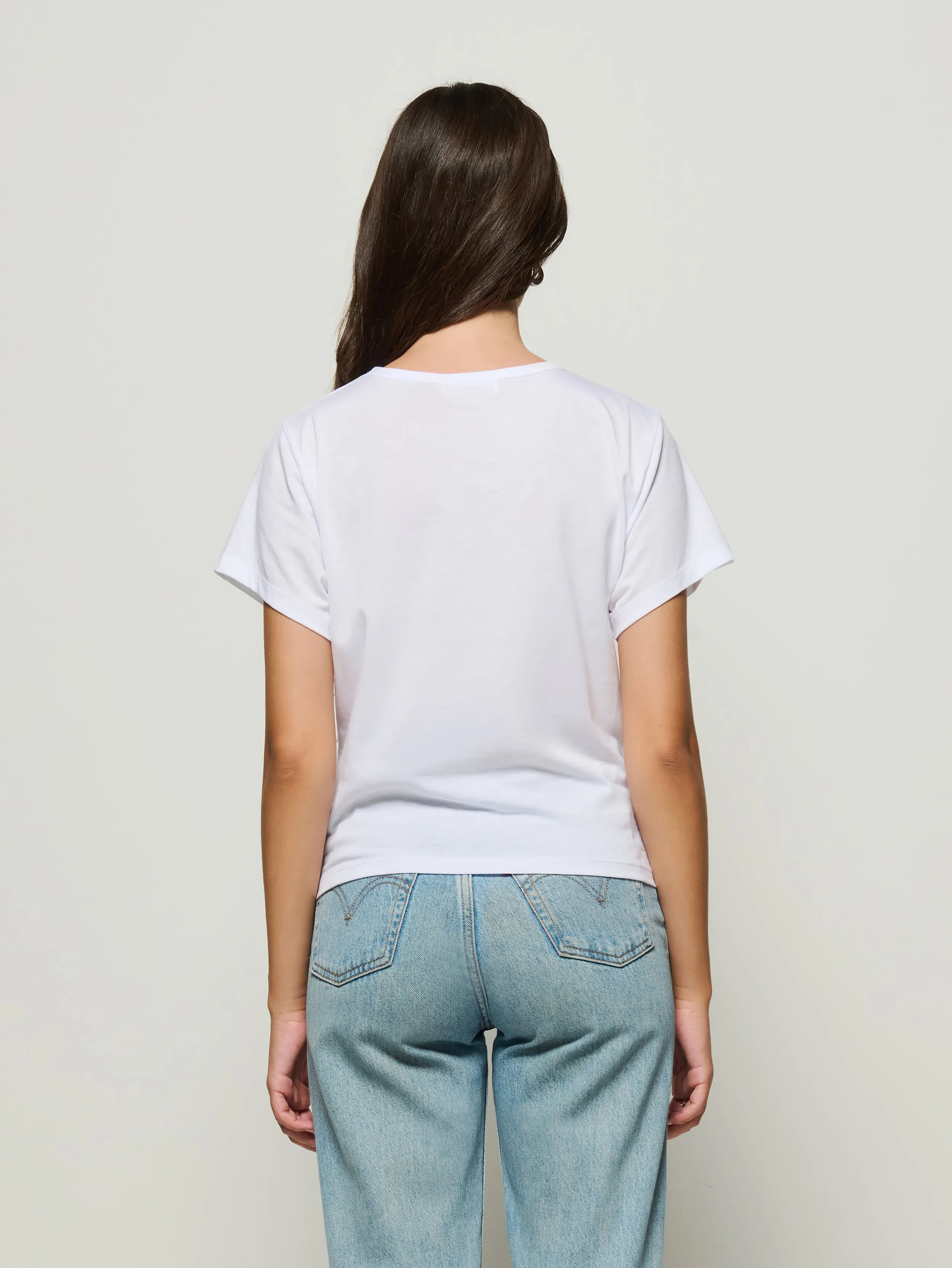 Diamond Soul Salonie Pleated Tee