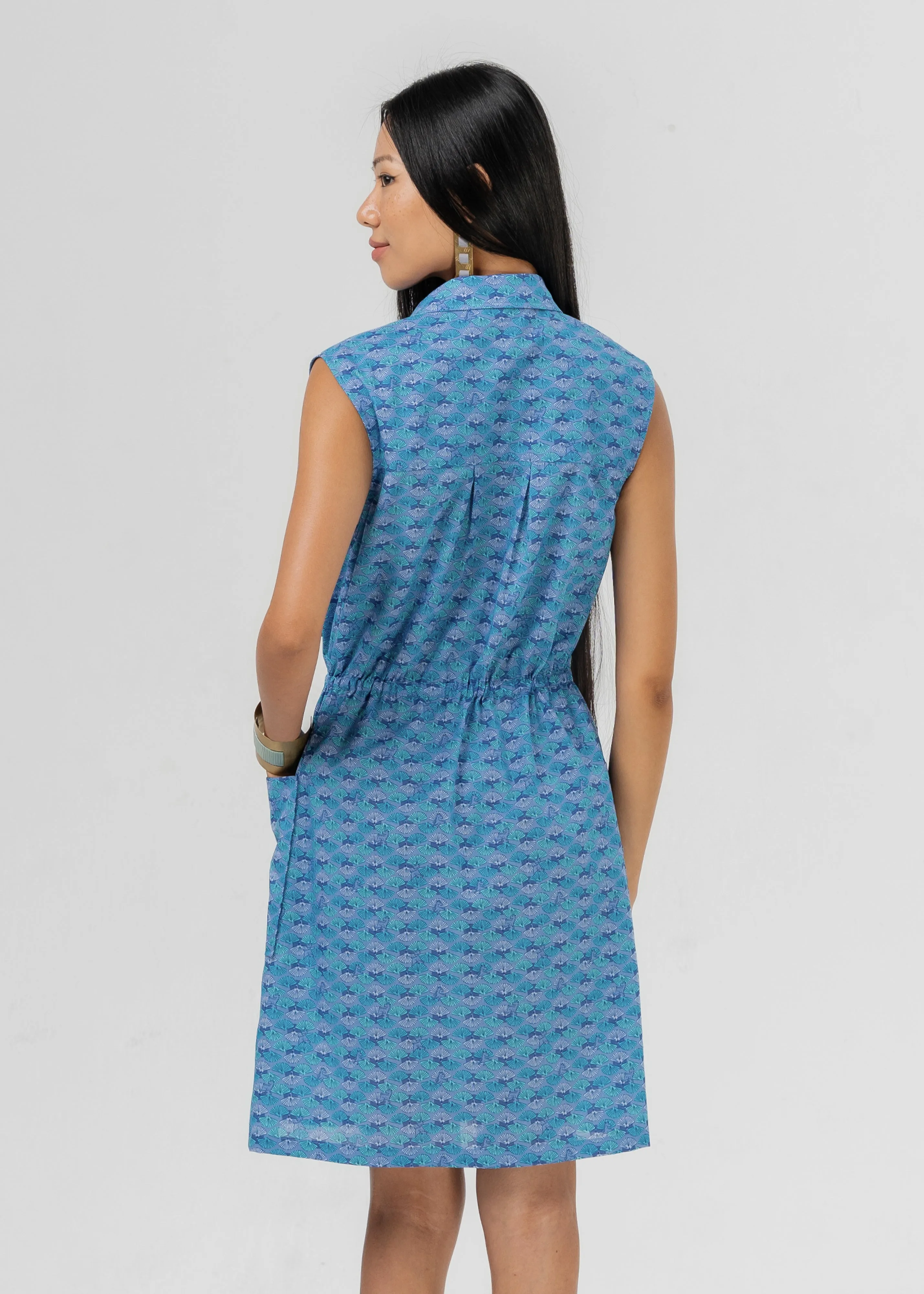 Mesh Glow Flexible Fabric Blend AURIGA - WATER GOAT