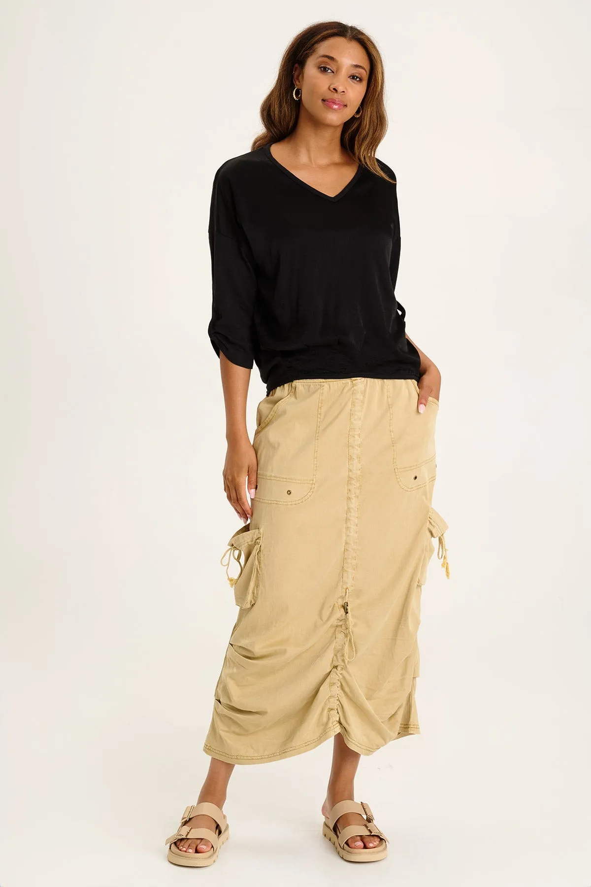 AntiStaticMaterial Gloss Fit Macken Skirt