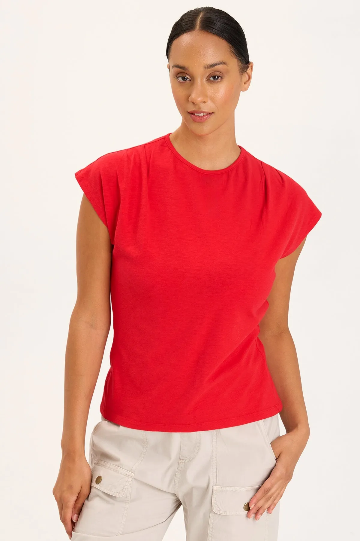 Breathable Lamination Slub Arwen Top