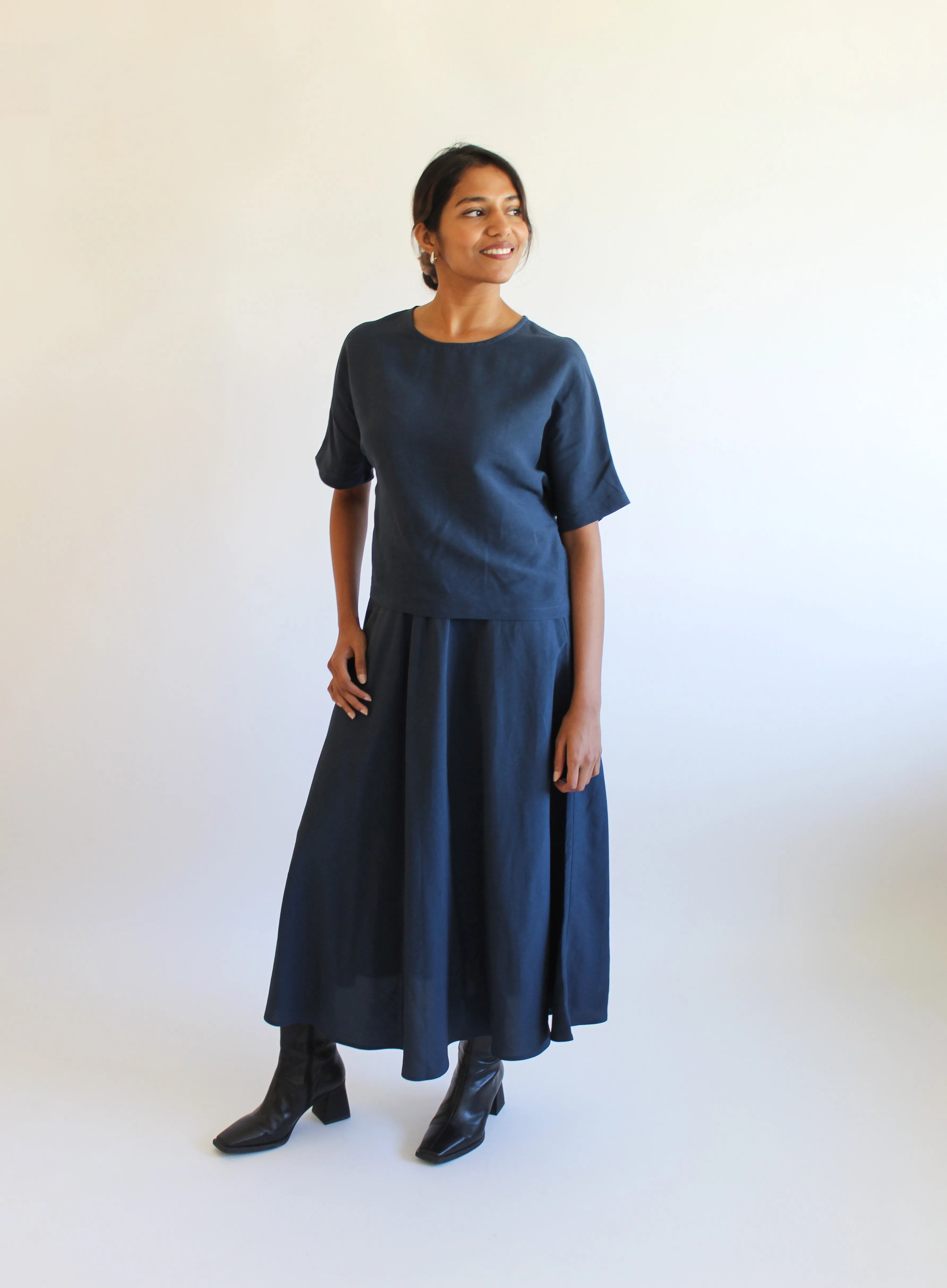 Road Look Long Skirt