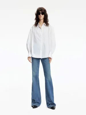 Chill Outfit Streetwear Fan Holiday Vibes Balanced Look Low Rise Flared Jeans