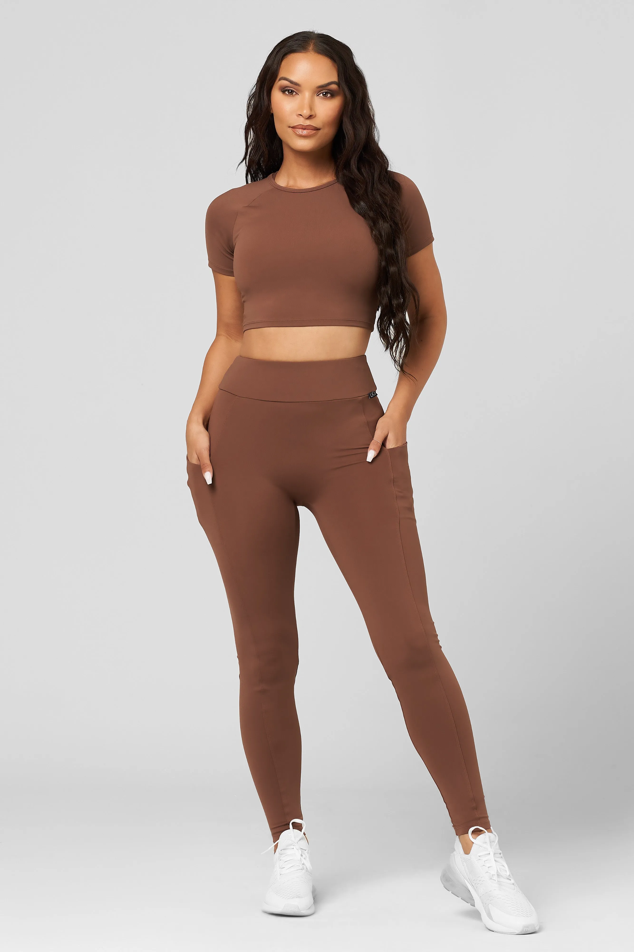 Cinnamon T-Shirt Top SheerLayeredPanels African Bold