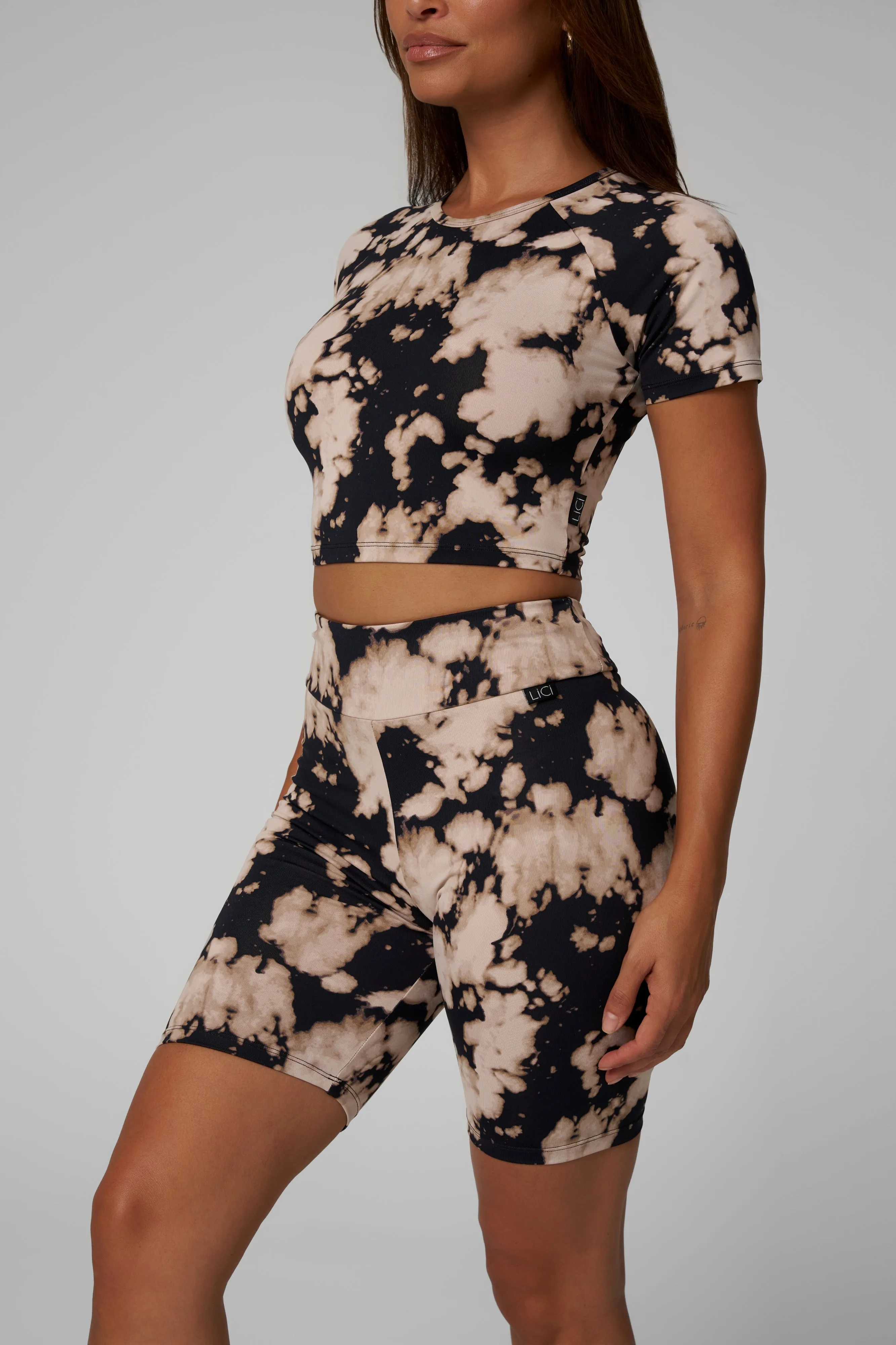 Reflective accents TensionAdjustedWaistband Duality T-Shirt Top