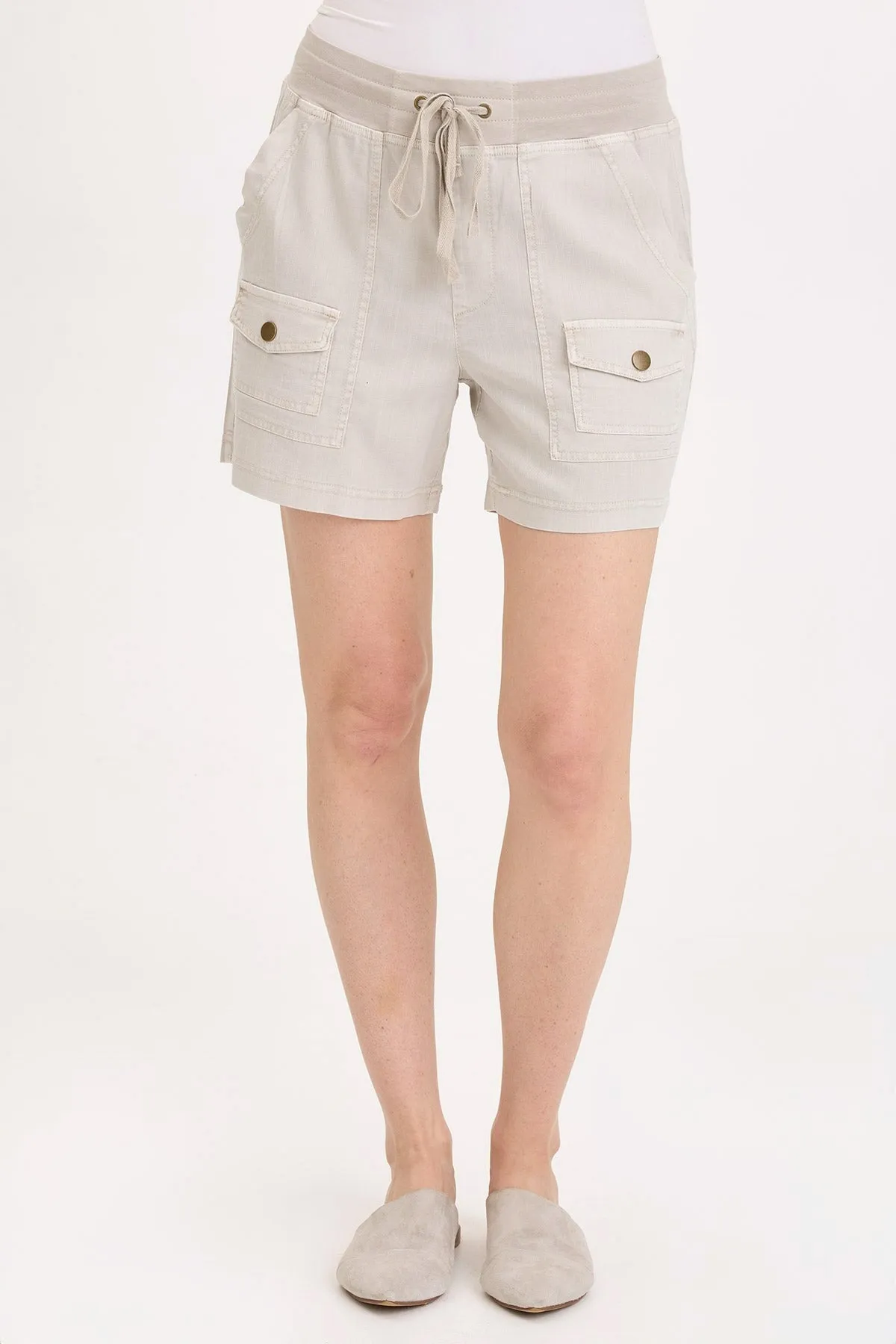 Milton Stretch Twill Cargo Short WaterRepellent Surface AbrasionResistantThread