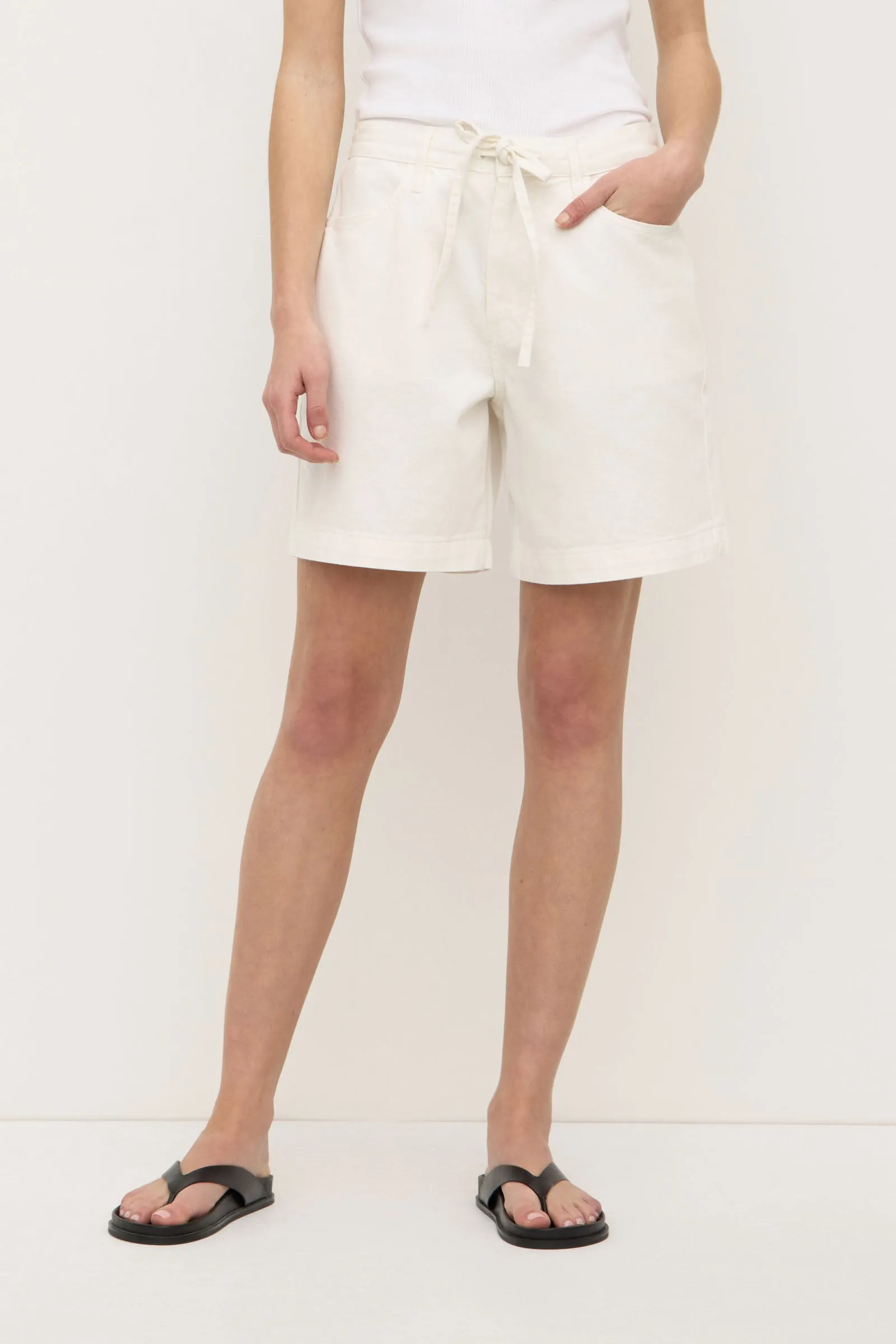 Bobbie Twill Midrise Short Machine washable