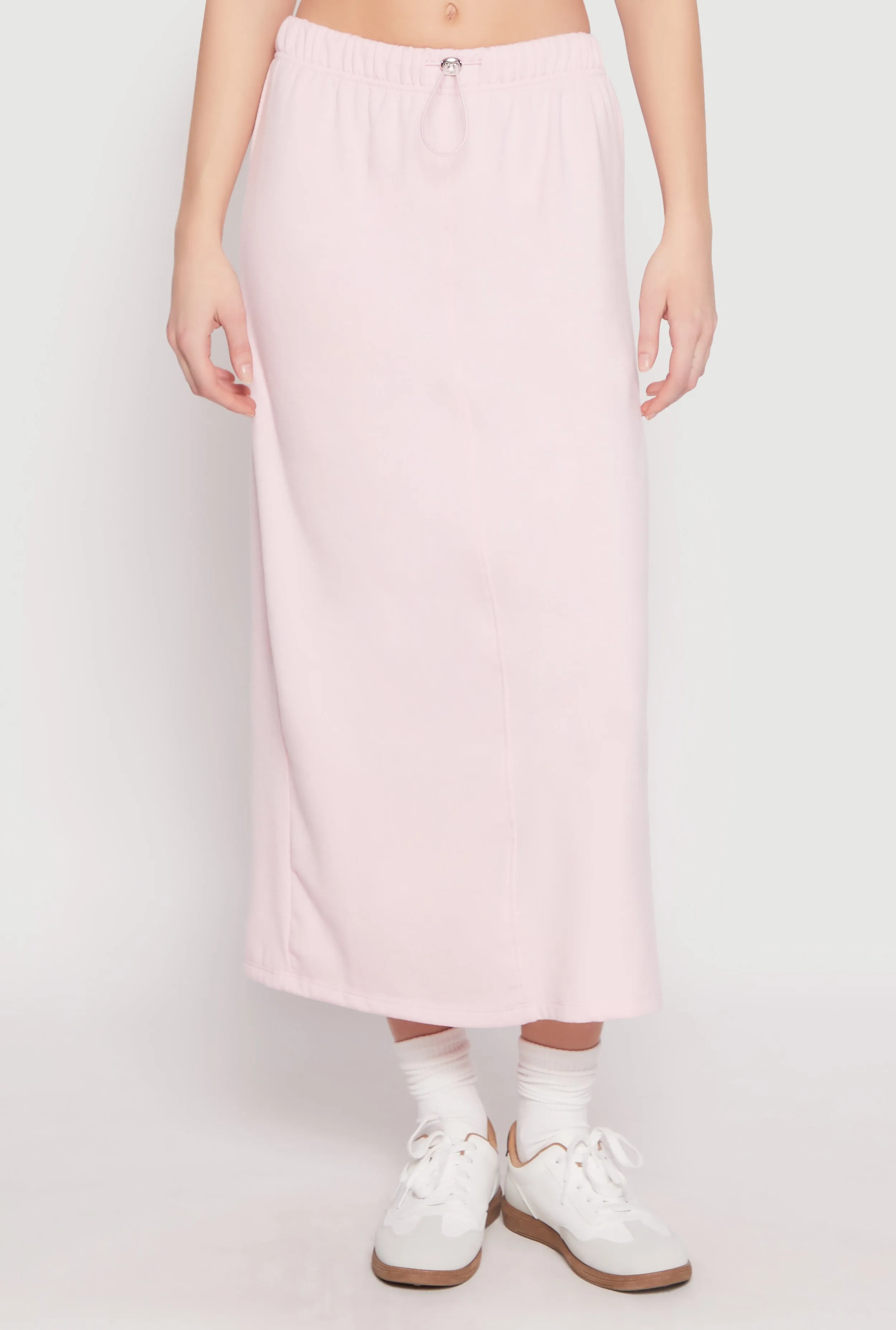 Corduroy texture Almost Famous Fleece Maxi Skirt