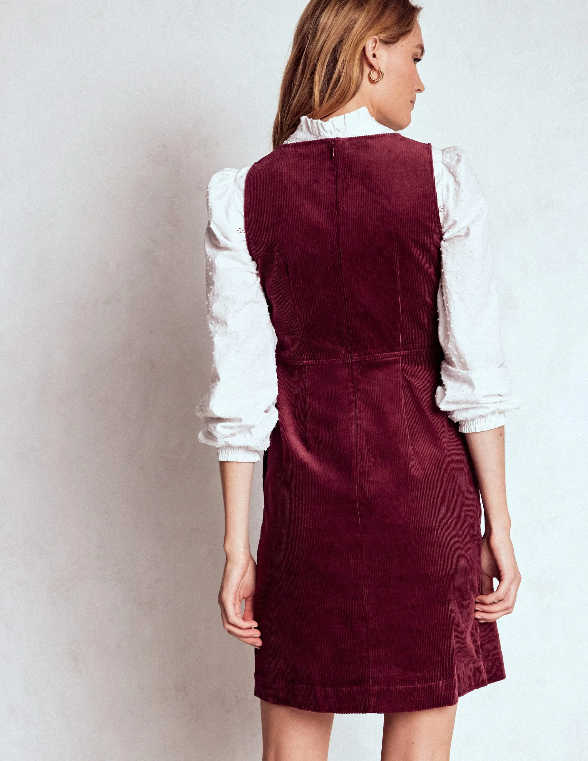 Annie Cord Shift Dress-Deep Wisteria Casual Fit Look Bohemian style