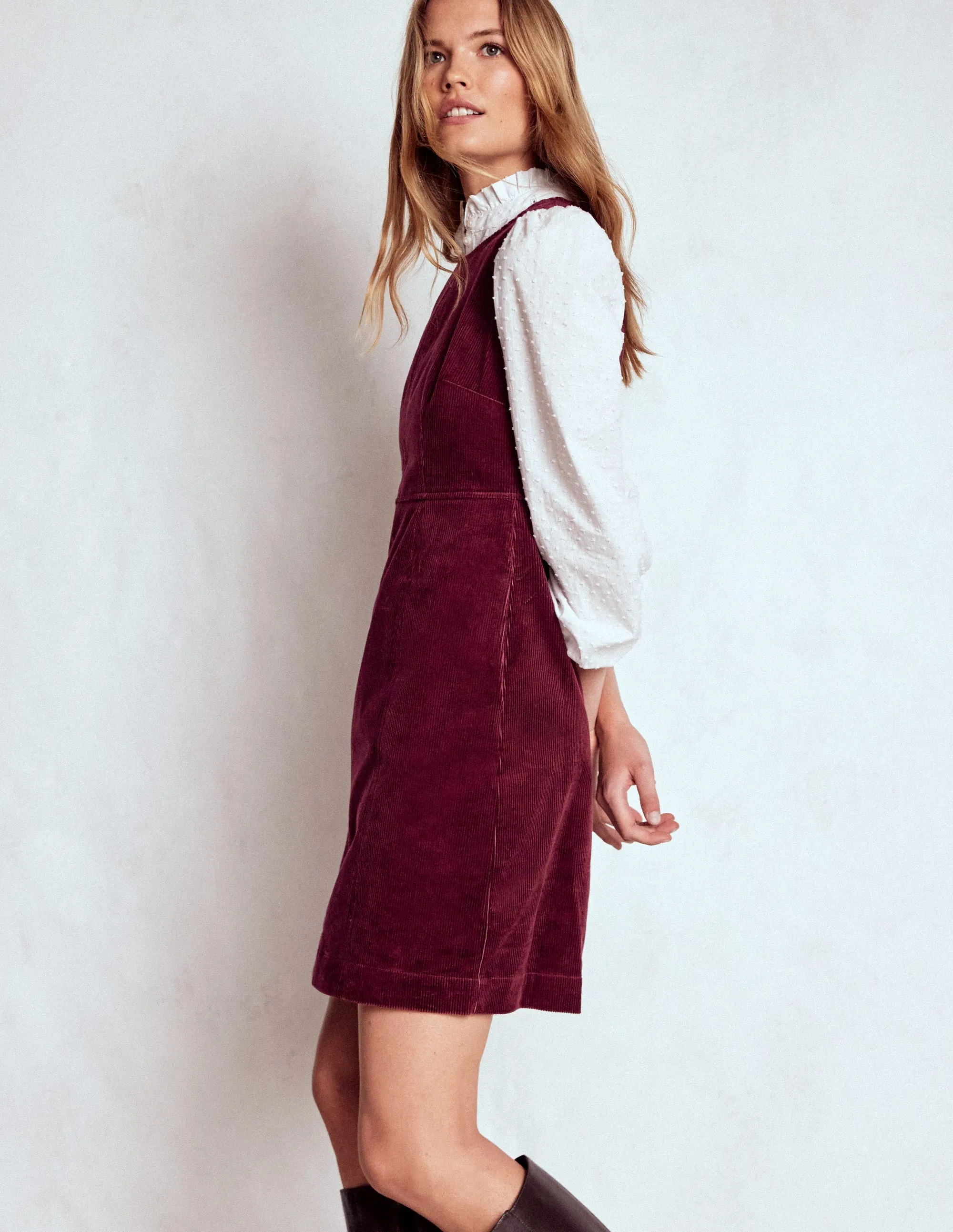 Annie Cord Shift Dress-Deep Wisteria Flirty Wear