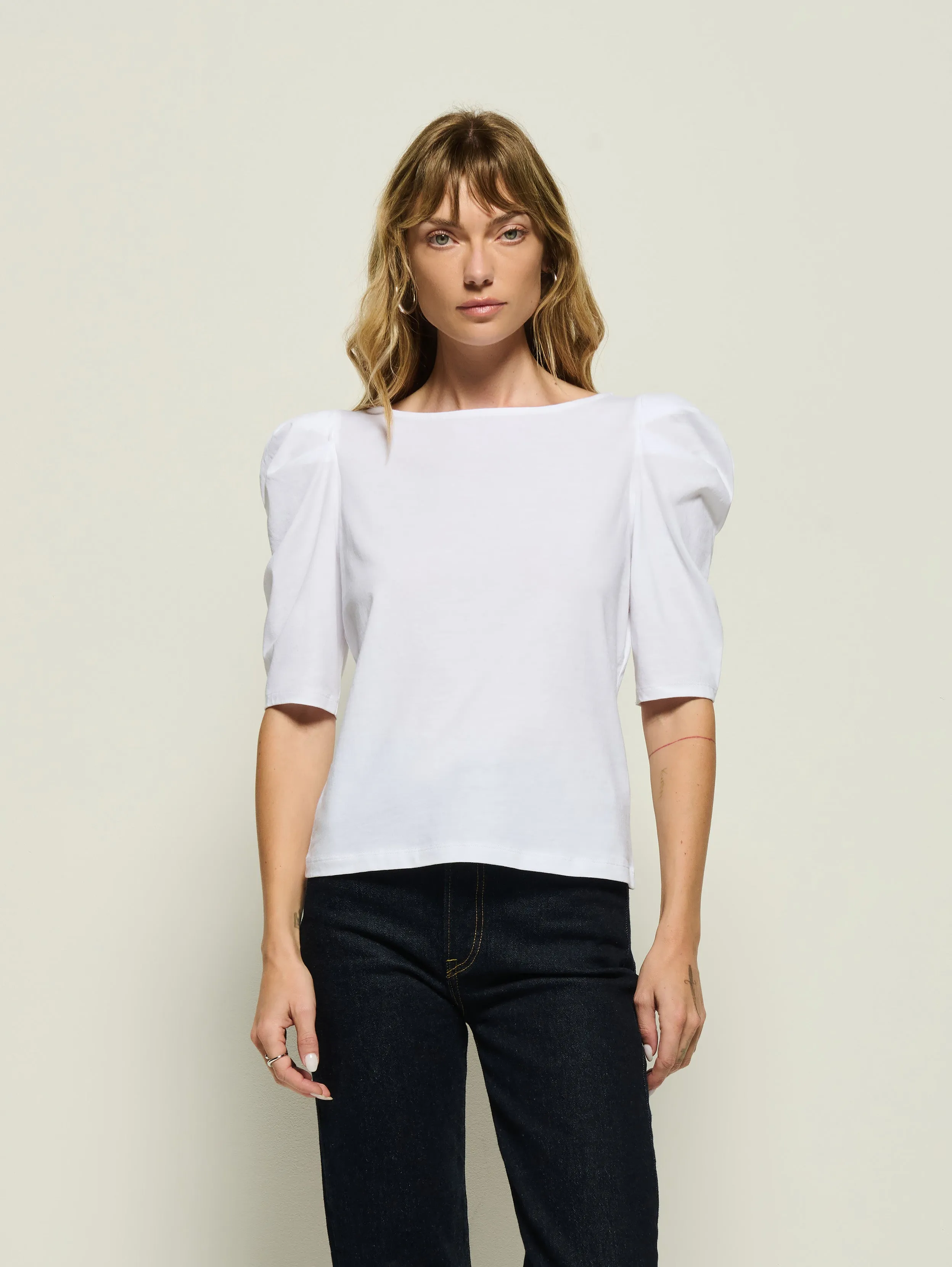 Wild Mood BuiltIn Grip Emery Boat Neck Tee