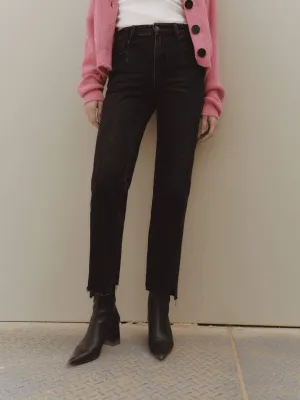 Cotton Straight Leg Ankle Jeans Everyday Layer