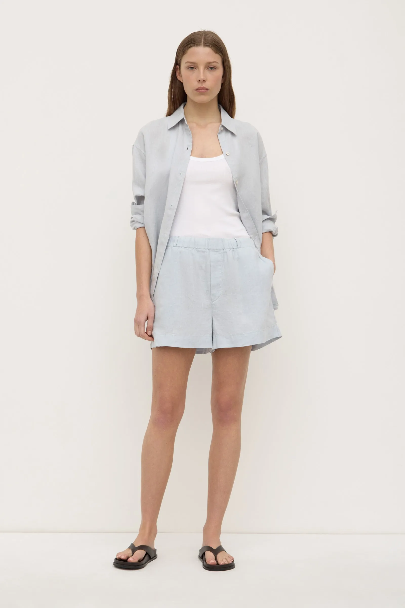 Everyday Linen Short Trendy Comfort