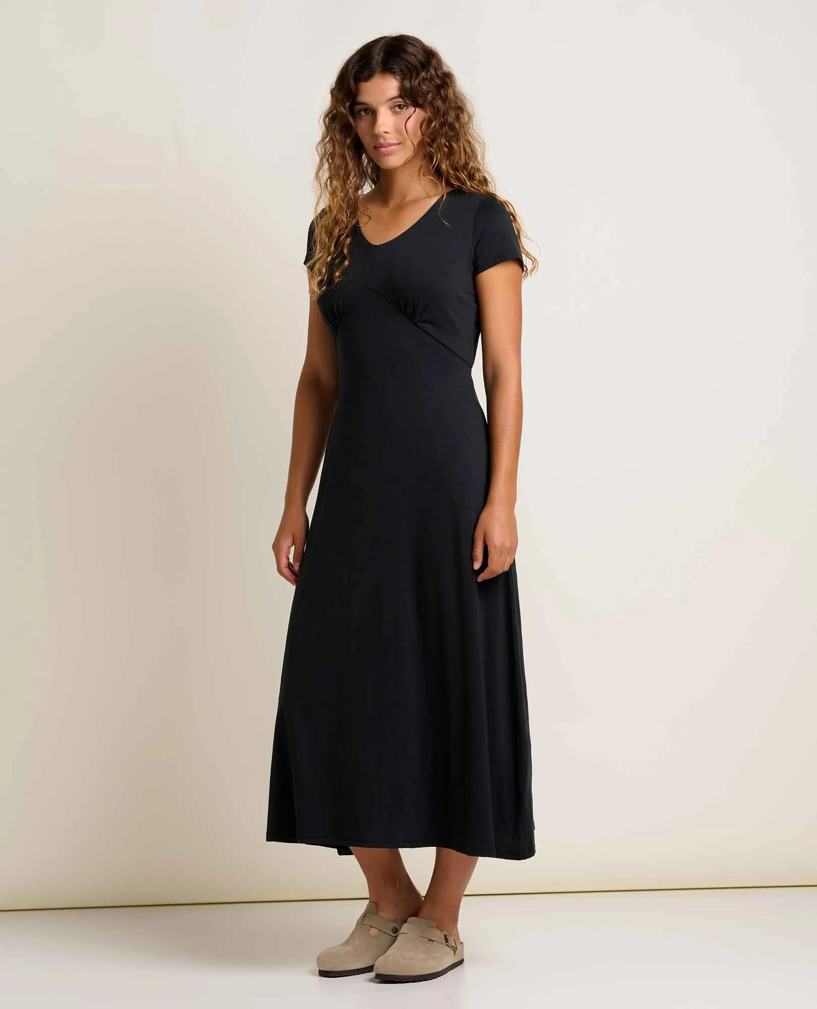 Rose Midi Dress Craft Core