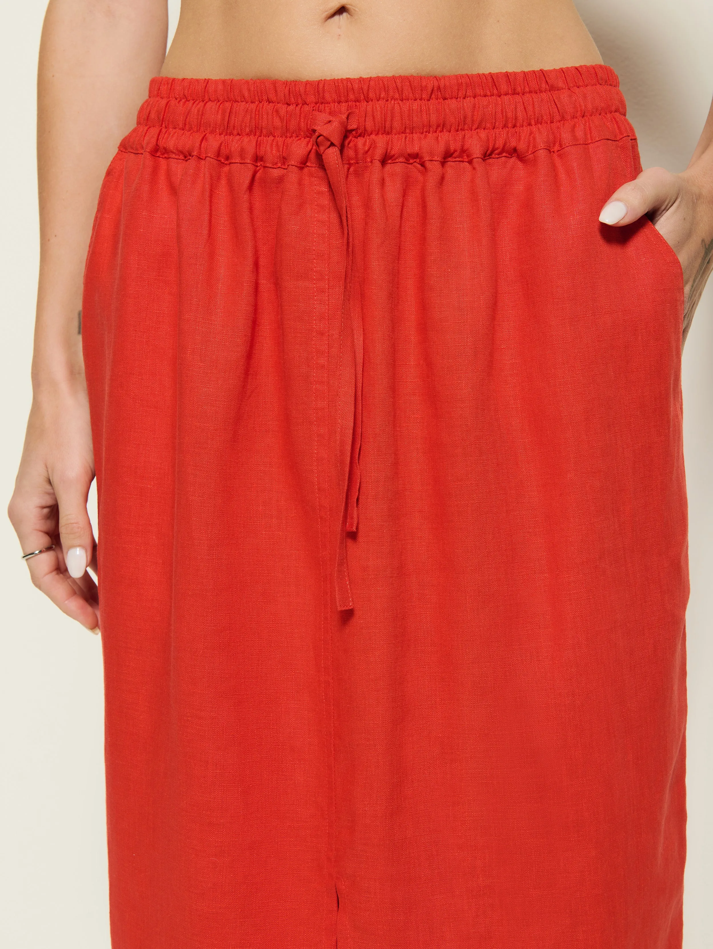 FadeResistantDye Gentle Power Maisie Midi Skirt