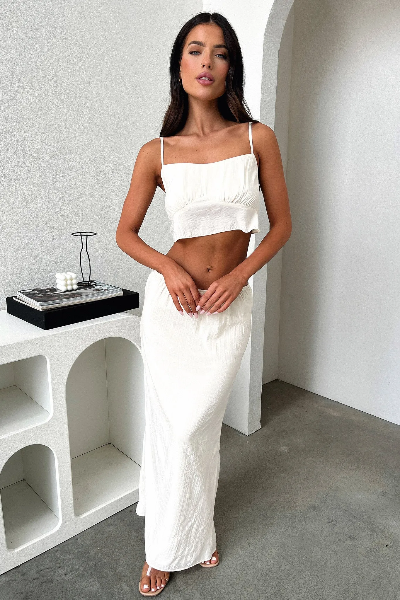 Navine Maxi Skirt - Yellow Fashion Fusion