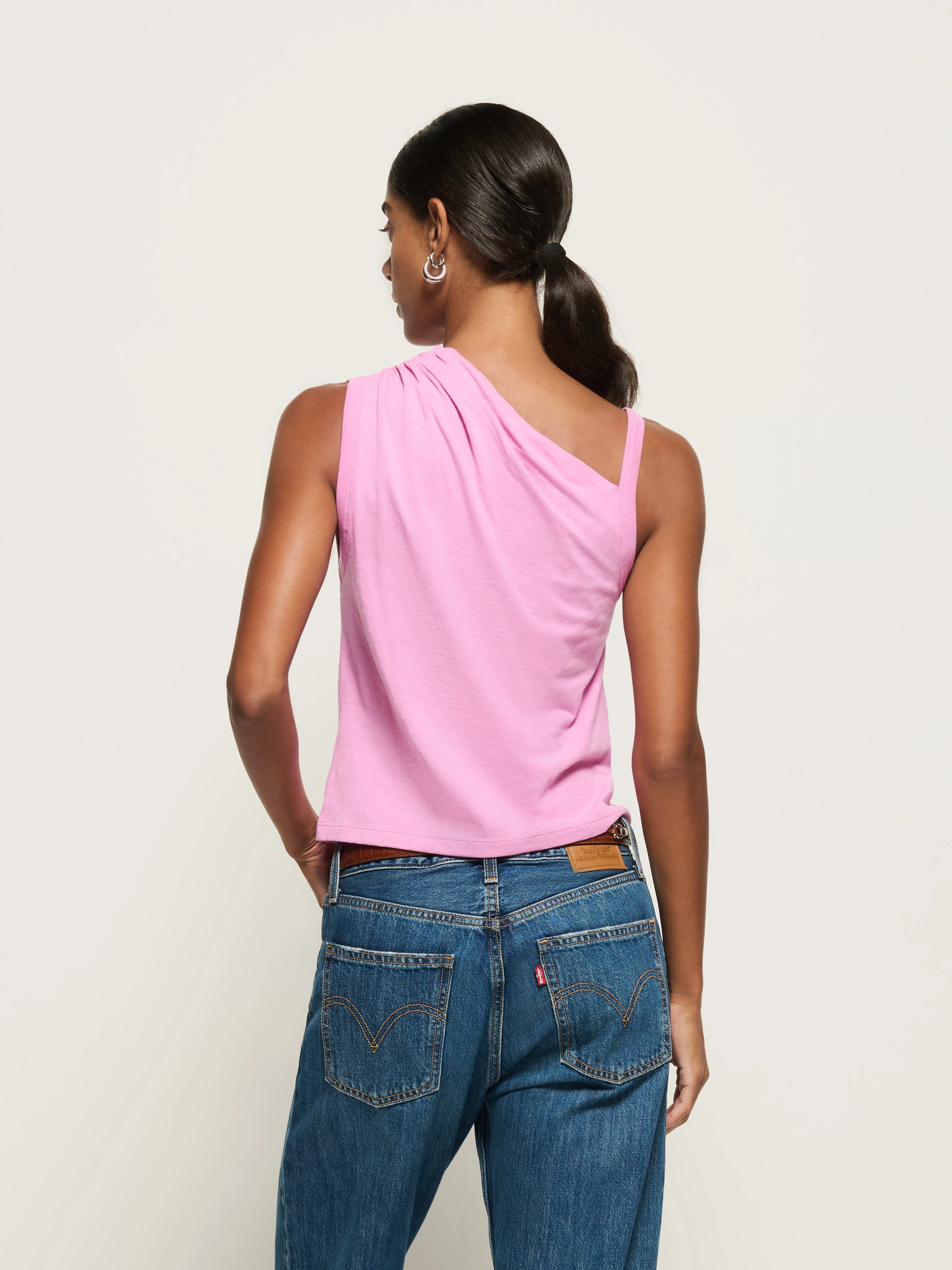 Quin Asymmetrical Tank Opaque Tone Conscious Fit