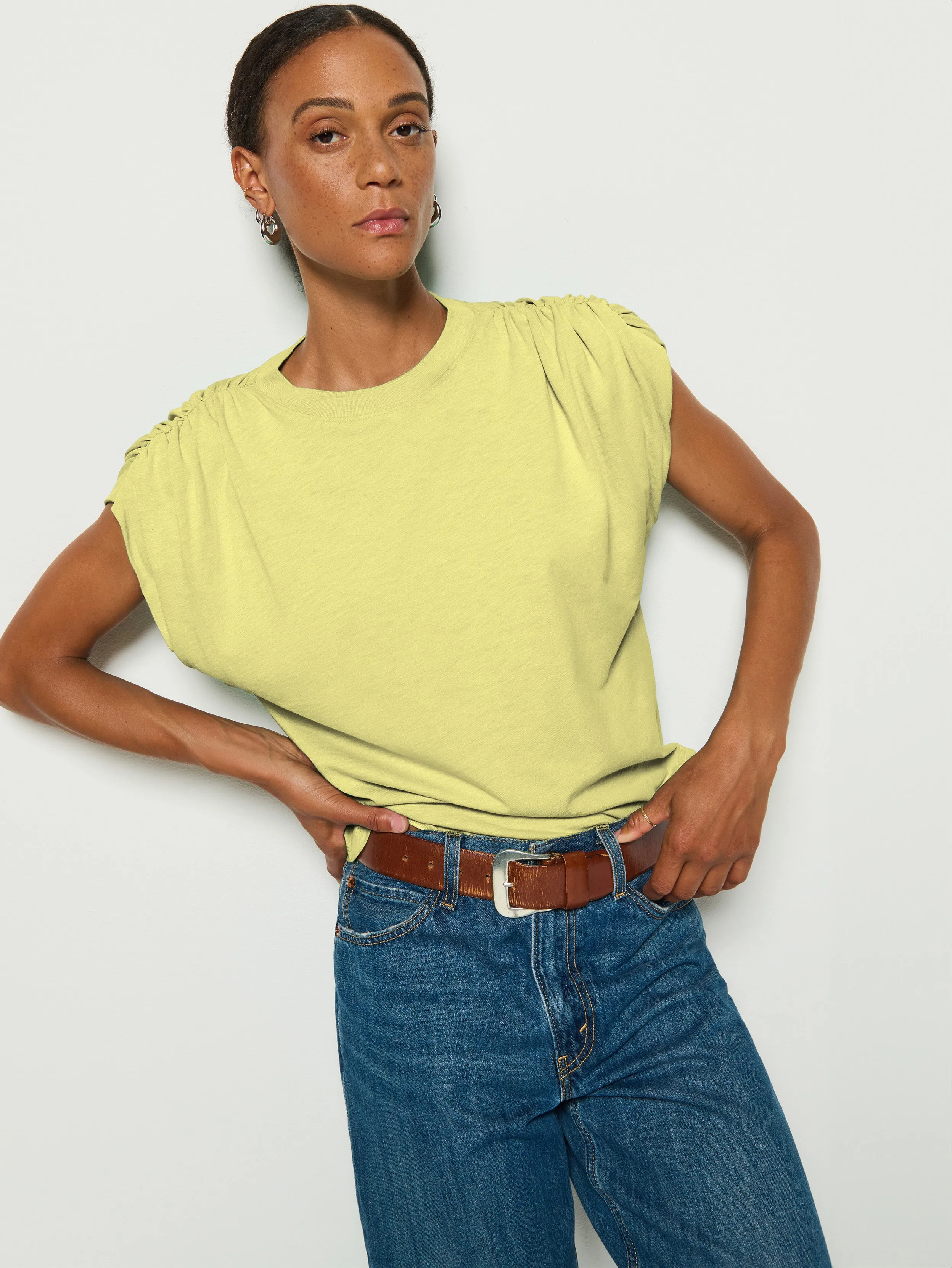 Frankie Muscle Tee Campus Vibe Trend Vibe
