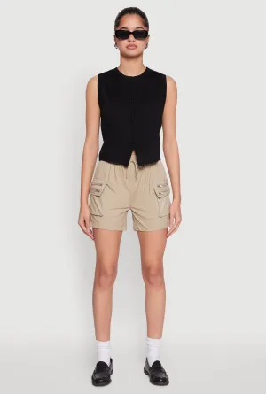 Zipper Cargo Pocket Shorts cycling clothing Weekend Outing