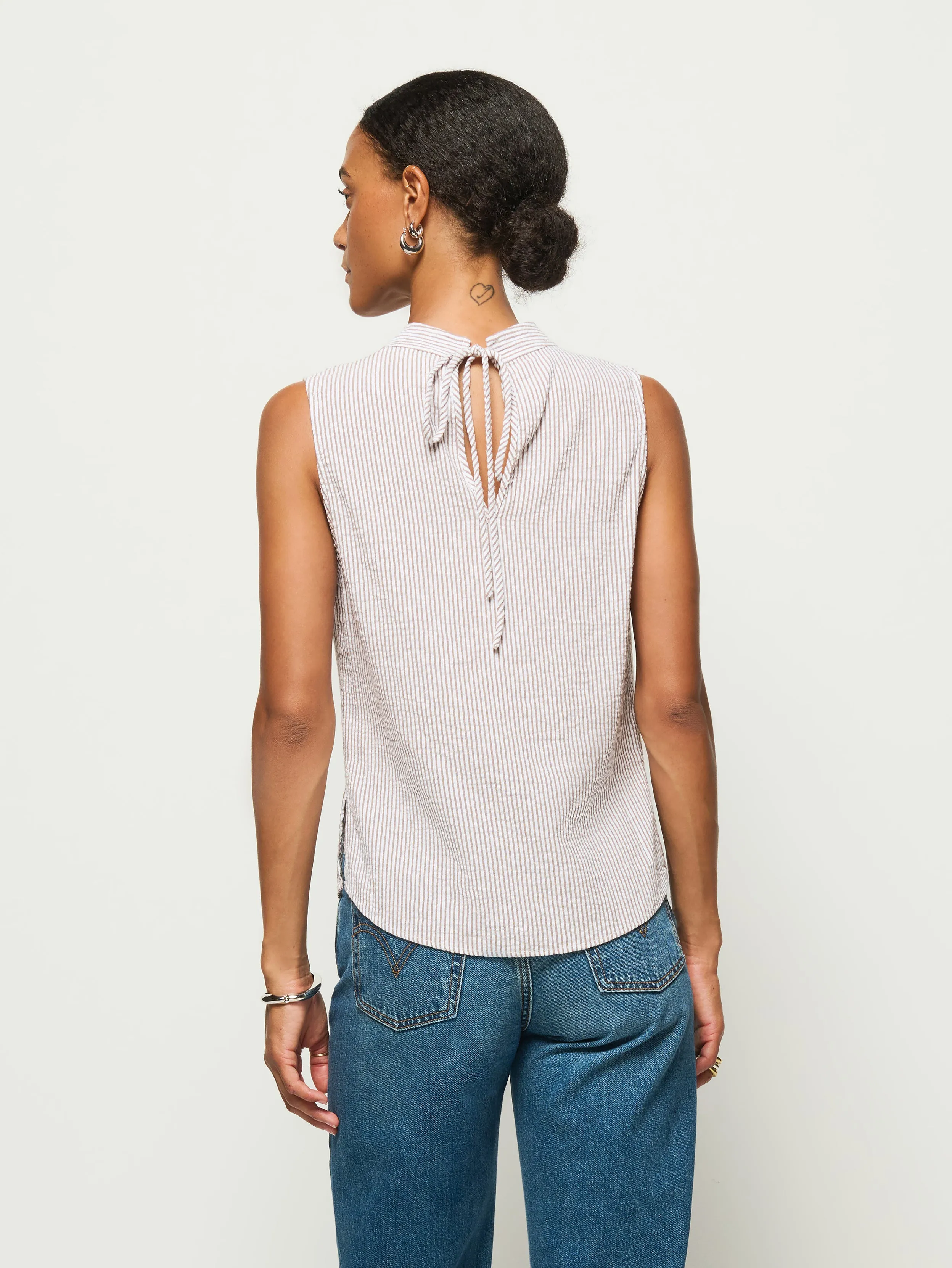 Cillie Cowl Tank DoubleLayerReinforcement Sprint Fit