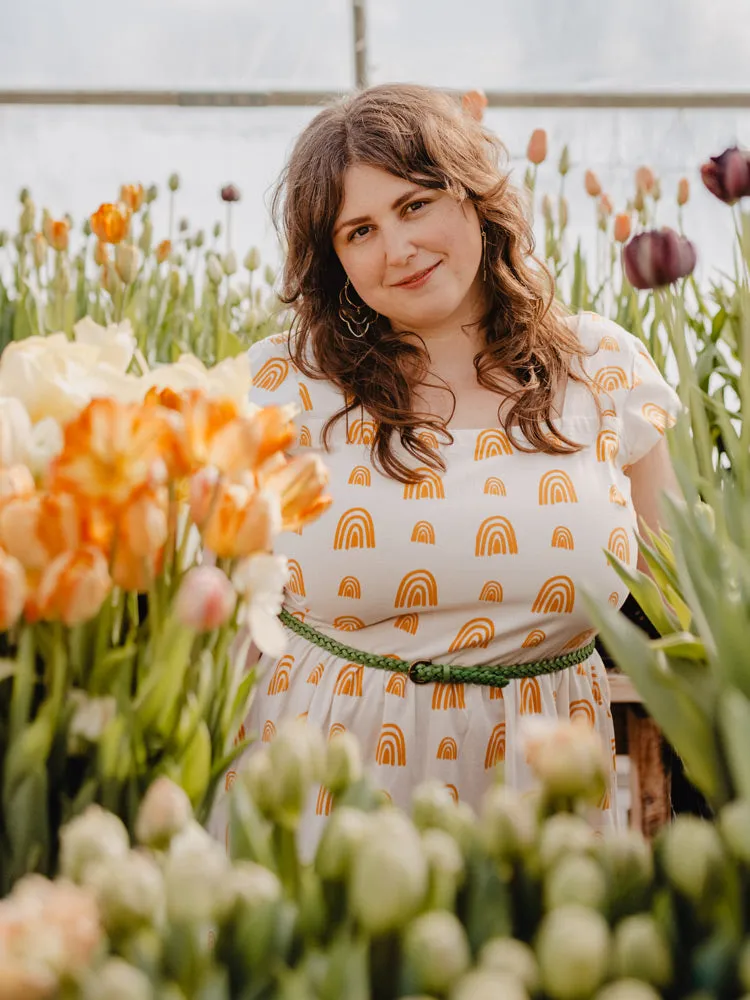 Star Fit Rupi Midi Dress - Sunny Stripes