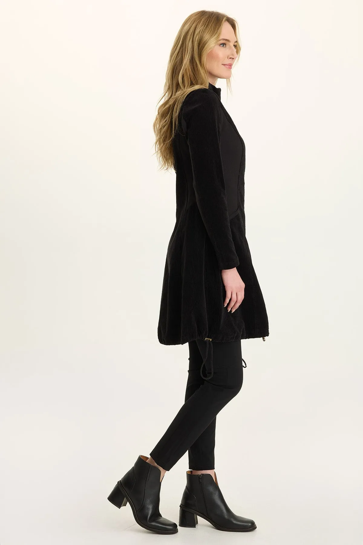 Pure Fit SoftTouch Uzma Corduroy Jacket-Dress