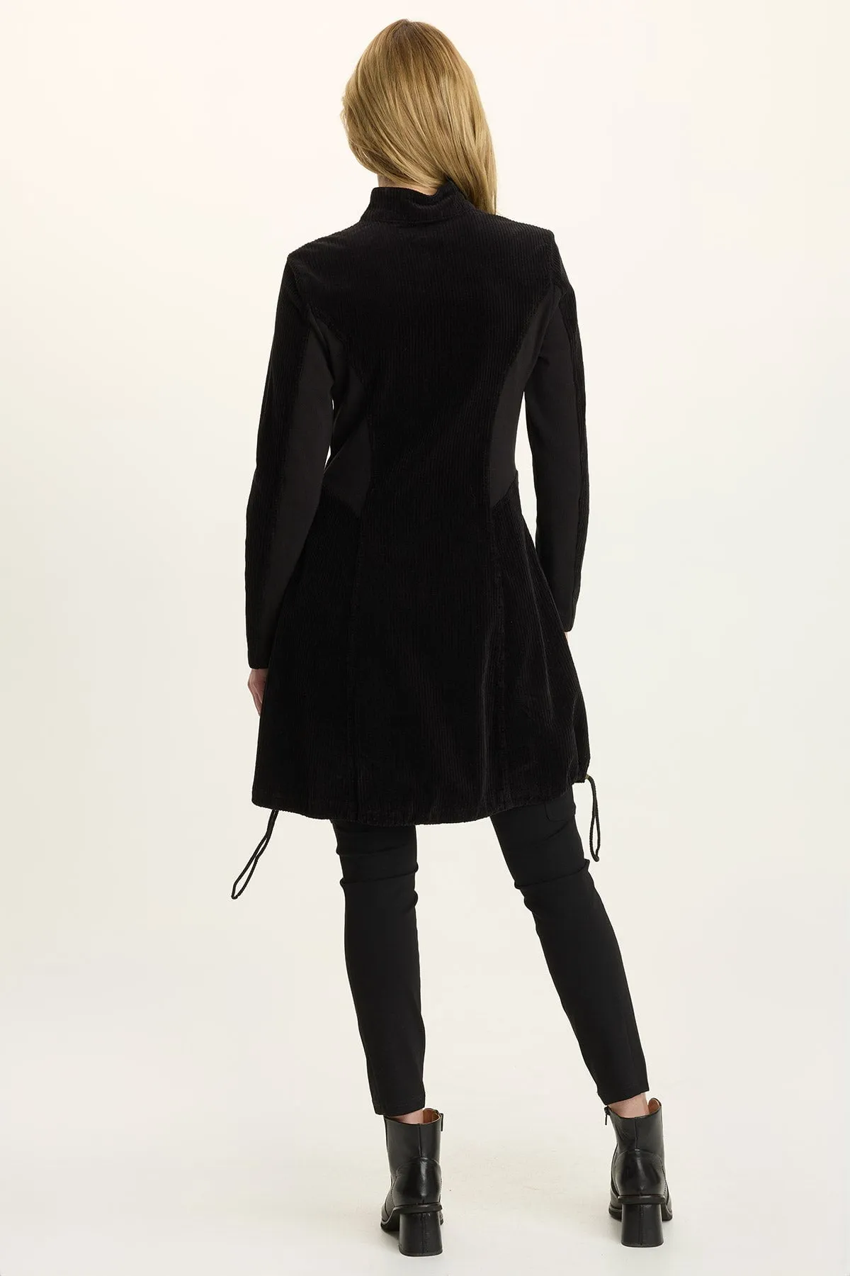 Uzma Corduroy Jacket-Dress Travel Core QuickDry Technology