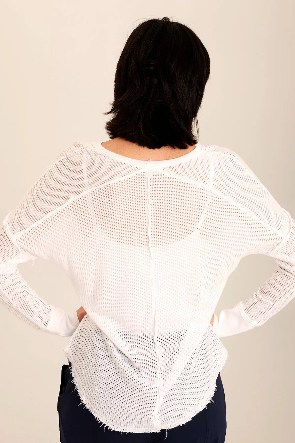 Mesh Bullock Pullover New Day MicroPerforatedTexture