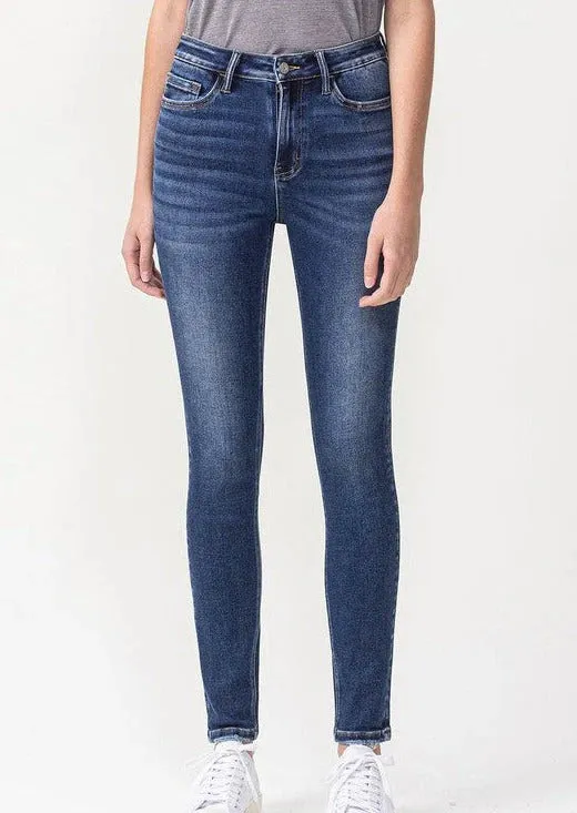 Lovervet High Rise Ankle Skinny Match Fit british retro