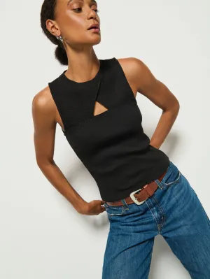 FadeResistantColors FourWay Stretch Ellie Keyhole Tank