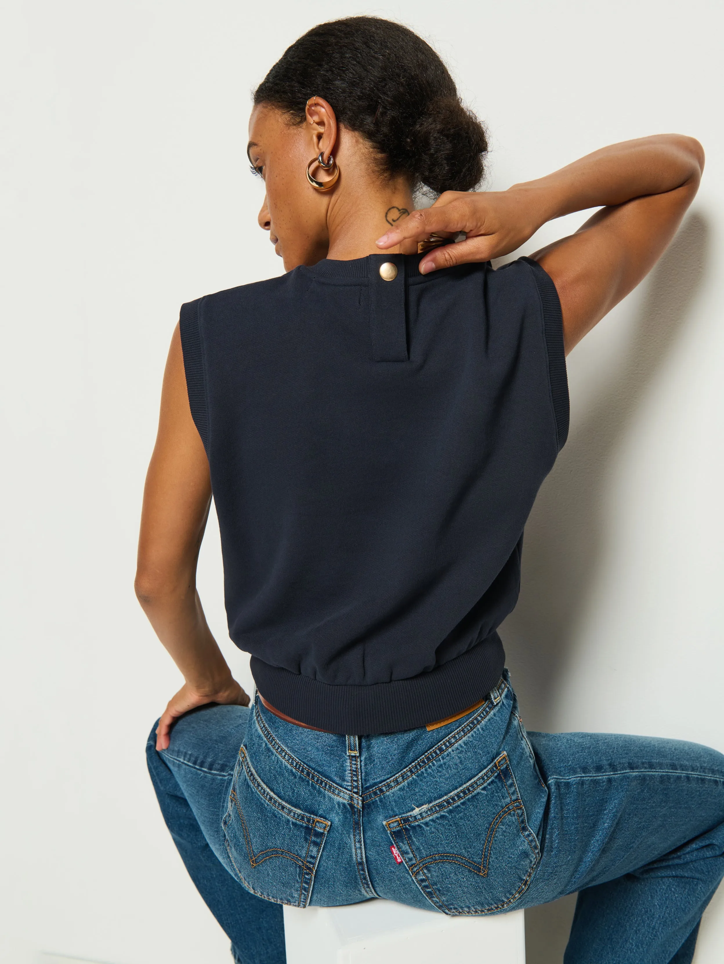 Billie Tank Sweatshirt ZeroChafeSeams