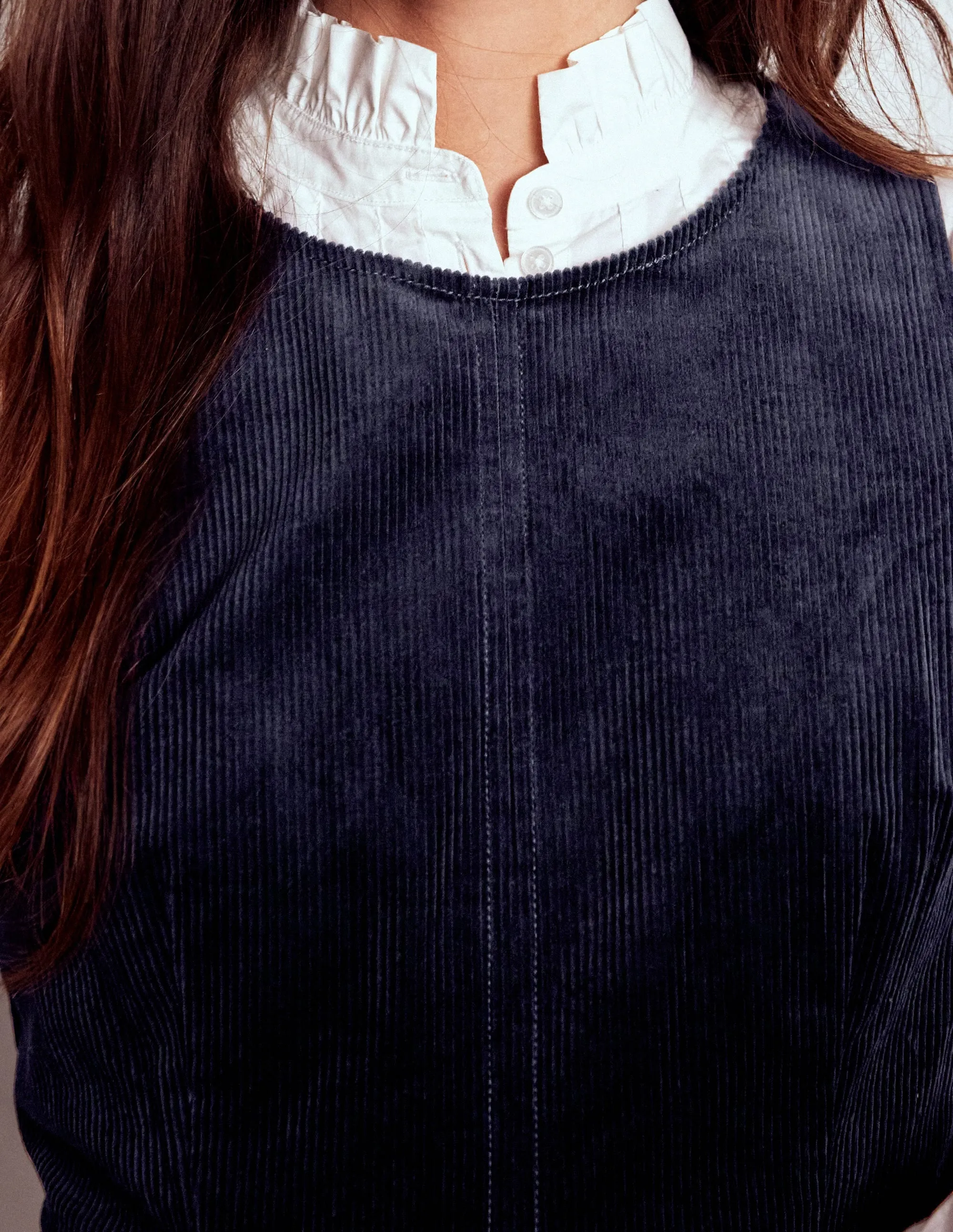 Annie Cord Shift Dress-Navy All Occasion Wear Party Glow