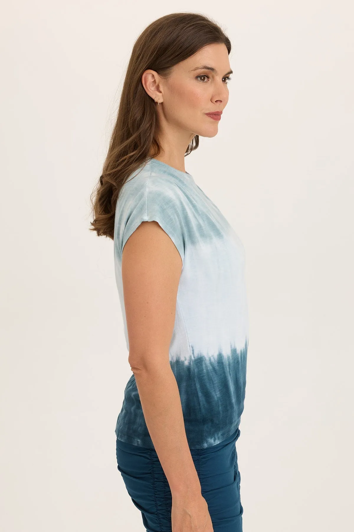 Spark Mood Arwen Soft Jersey Mock Neck Tee