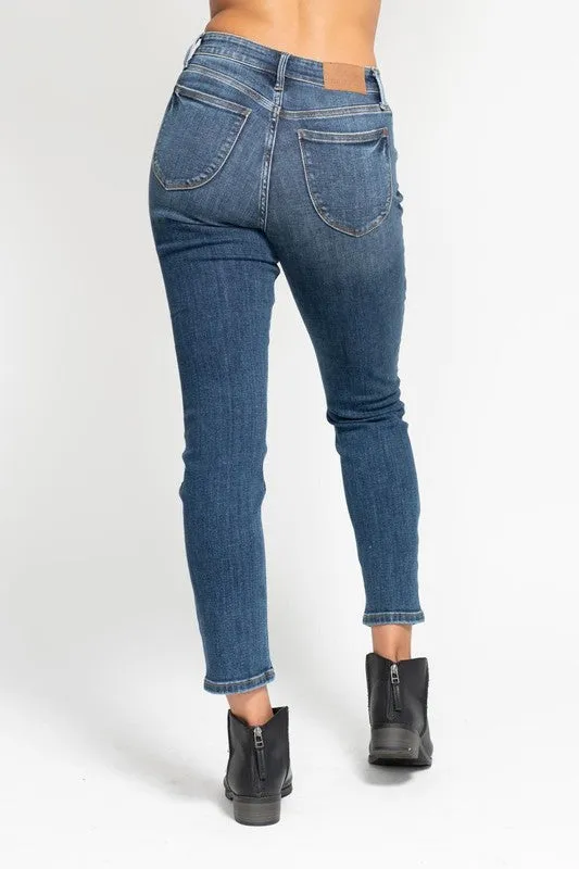 Red Flash Judy Blue Buttery Soft Slim Fit Jean