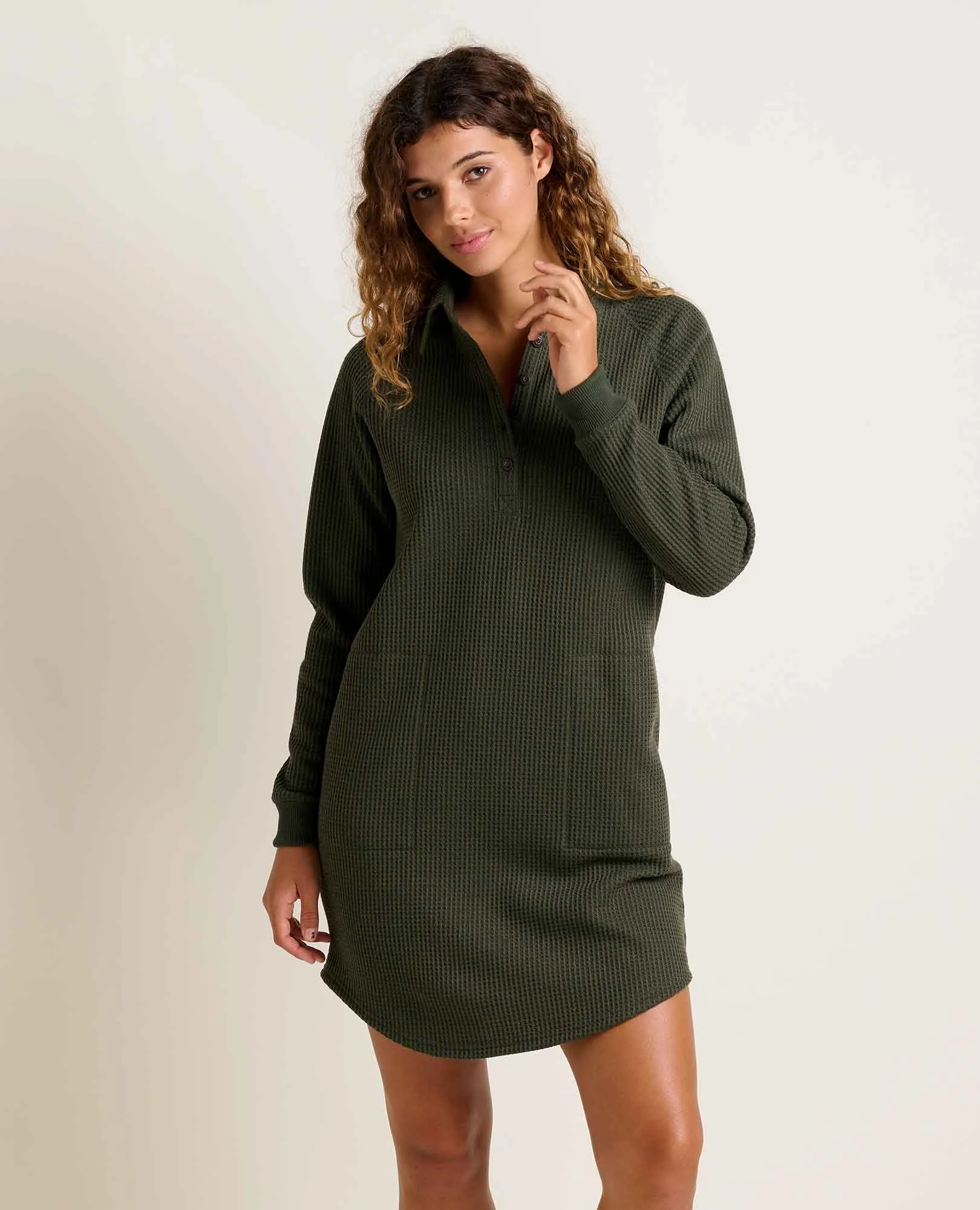 Bitterroot Henley Dress Crystal Soul