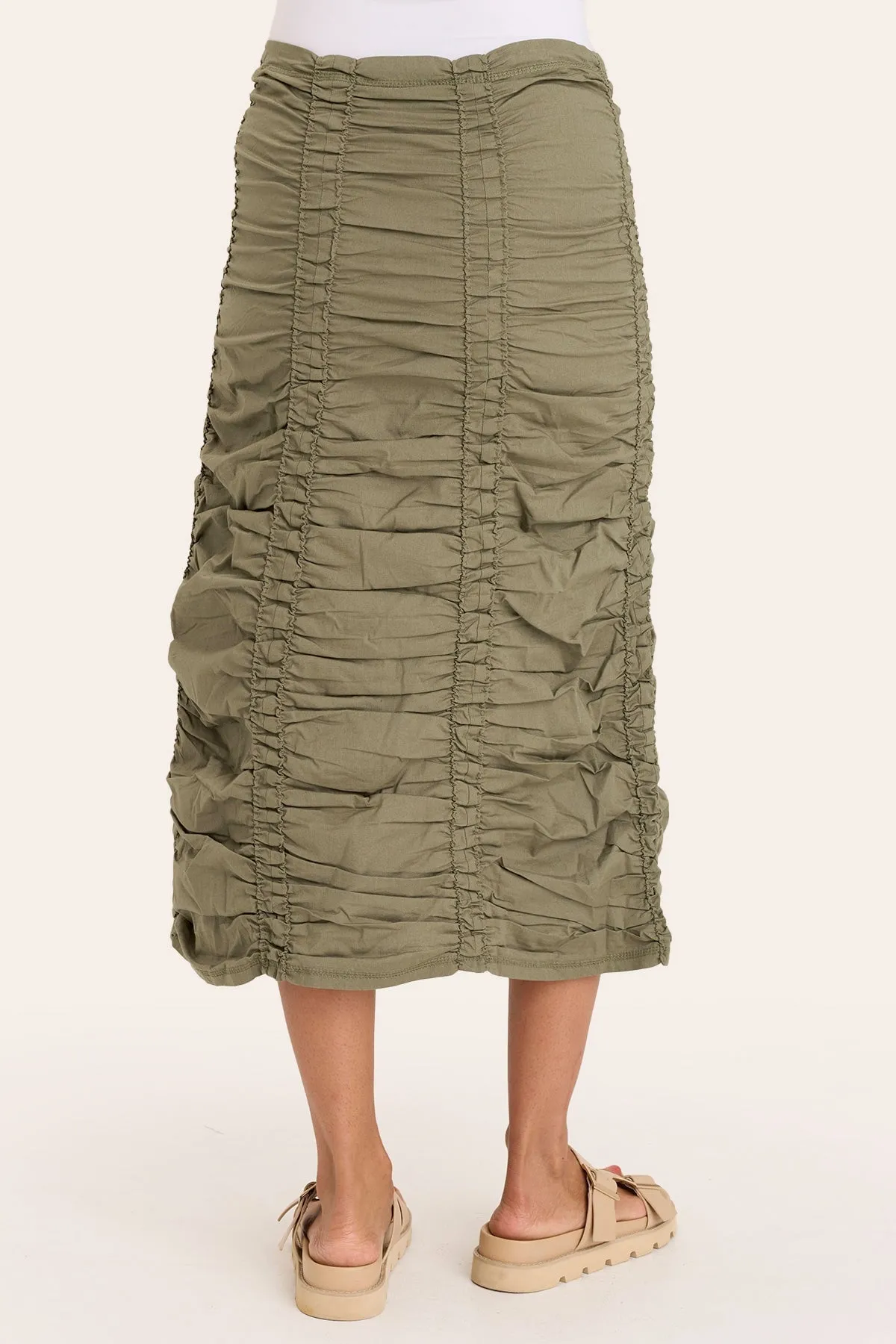 Hero Fit SeamlessConstruction Double Shirred Panel Skirt