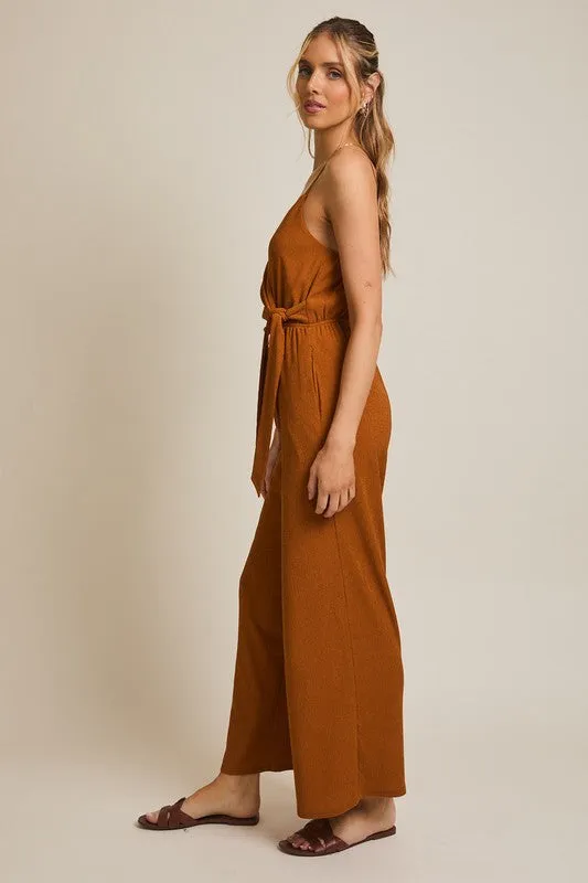 Rust Jumpsuit Hero Fit BiasCut Trims