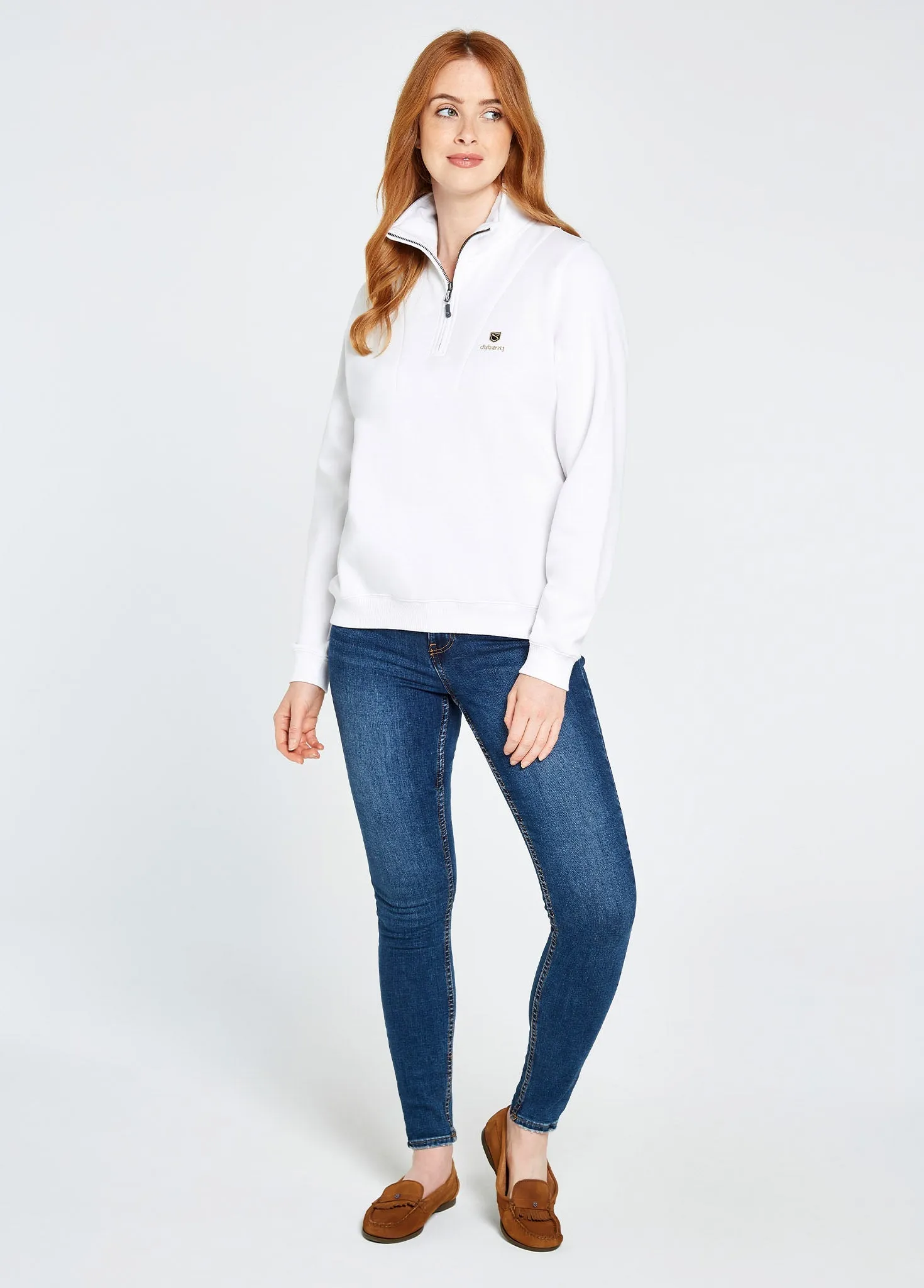 Castlemartyr sweatshirt - White RecycledBlend Natural Fiber Blend