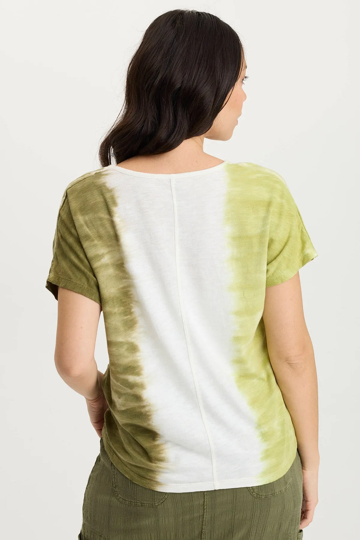 Champion Glow ElasticBinding Ulysses Twill/Jersey Oversized V-Neck Top