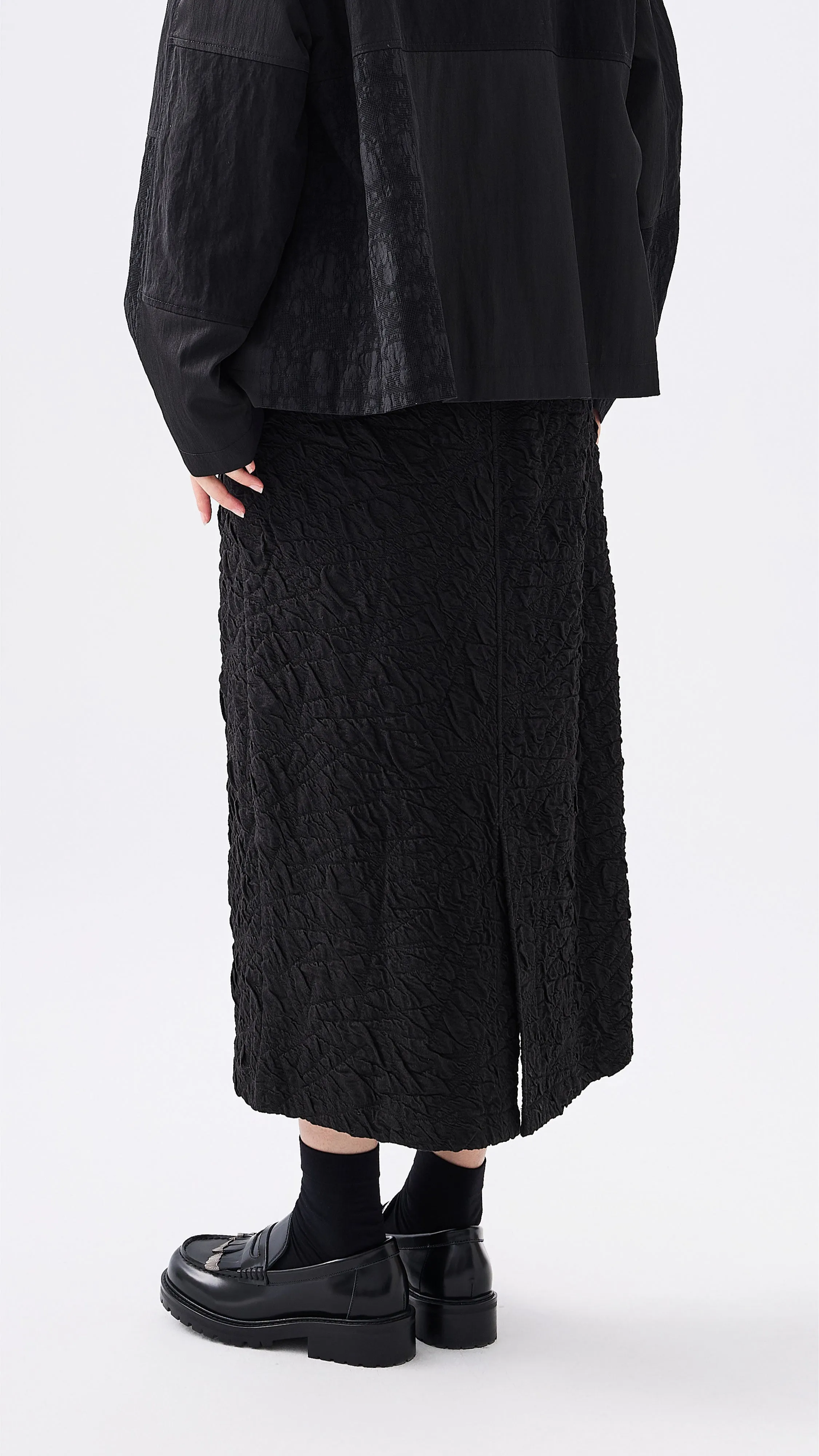 Textural Pencil Skirt Fall Favorite