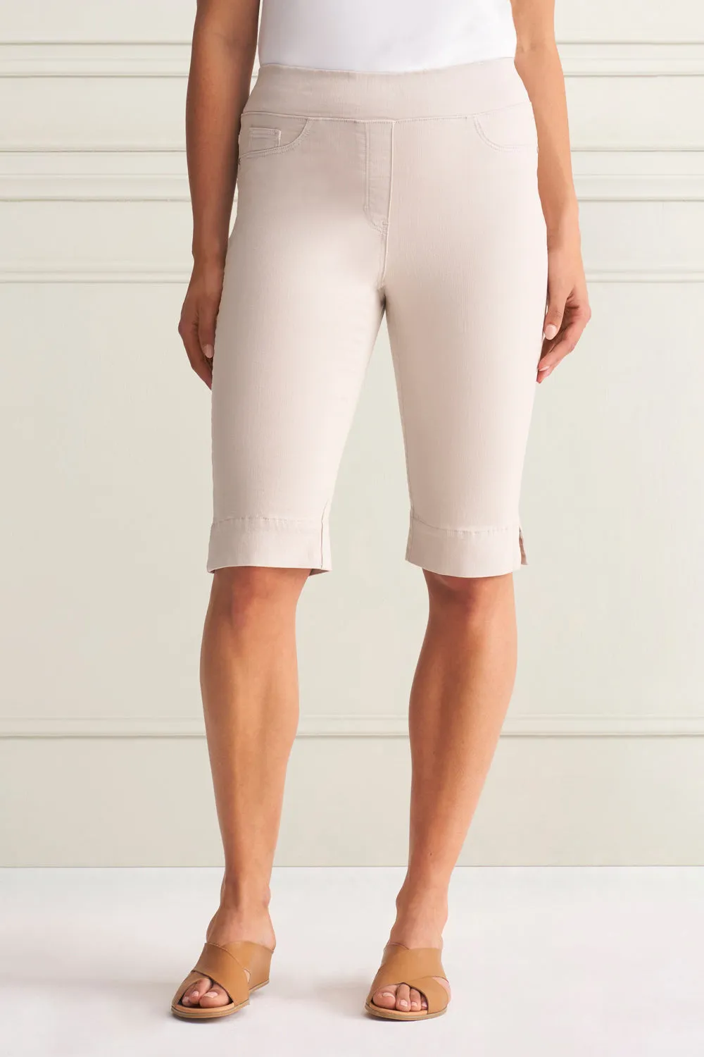 Bengajean? Short - Taupe AntiOdorTreatment