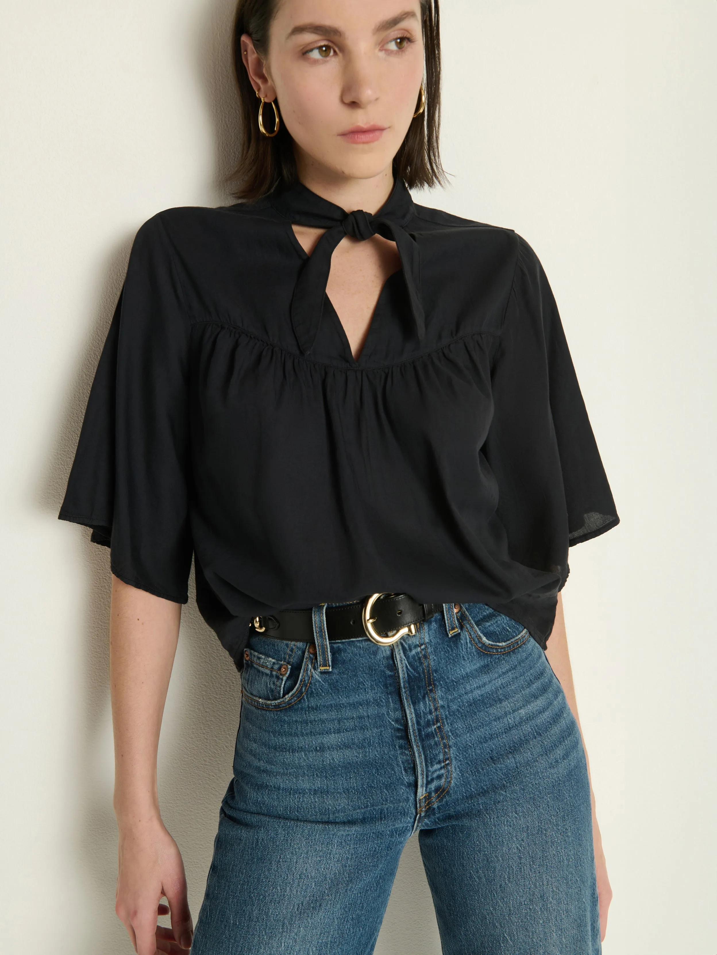 Valerie Tie Neck Top Elite Core