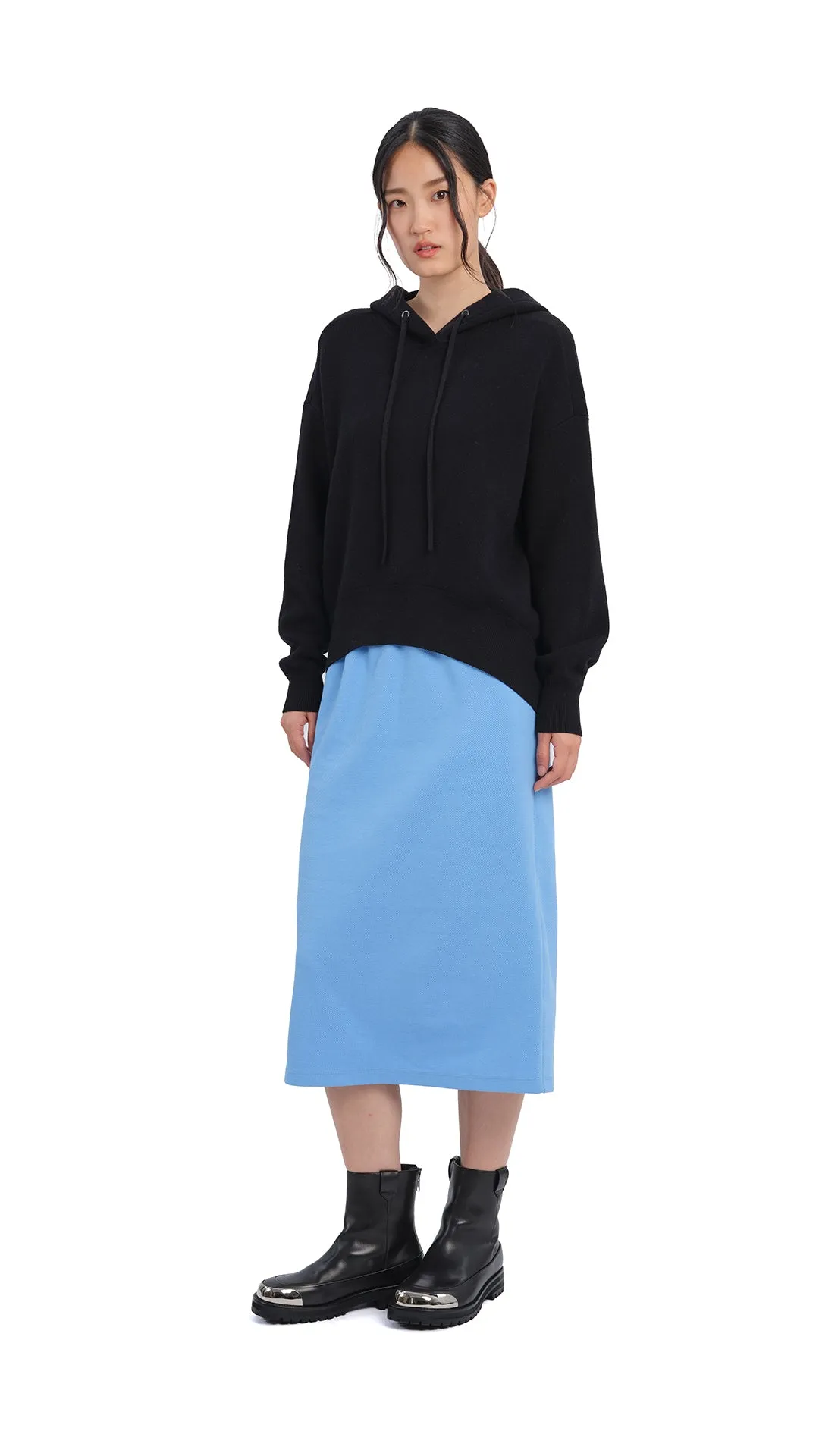 Trendy Mood Pencil Split Skirt