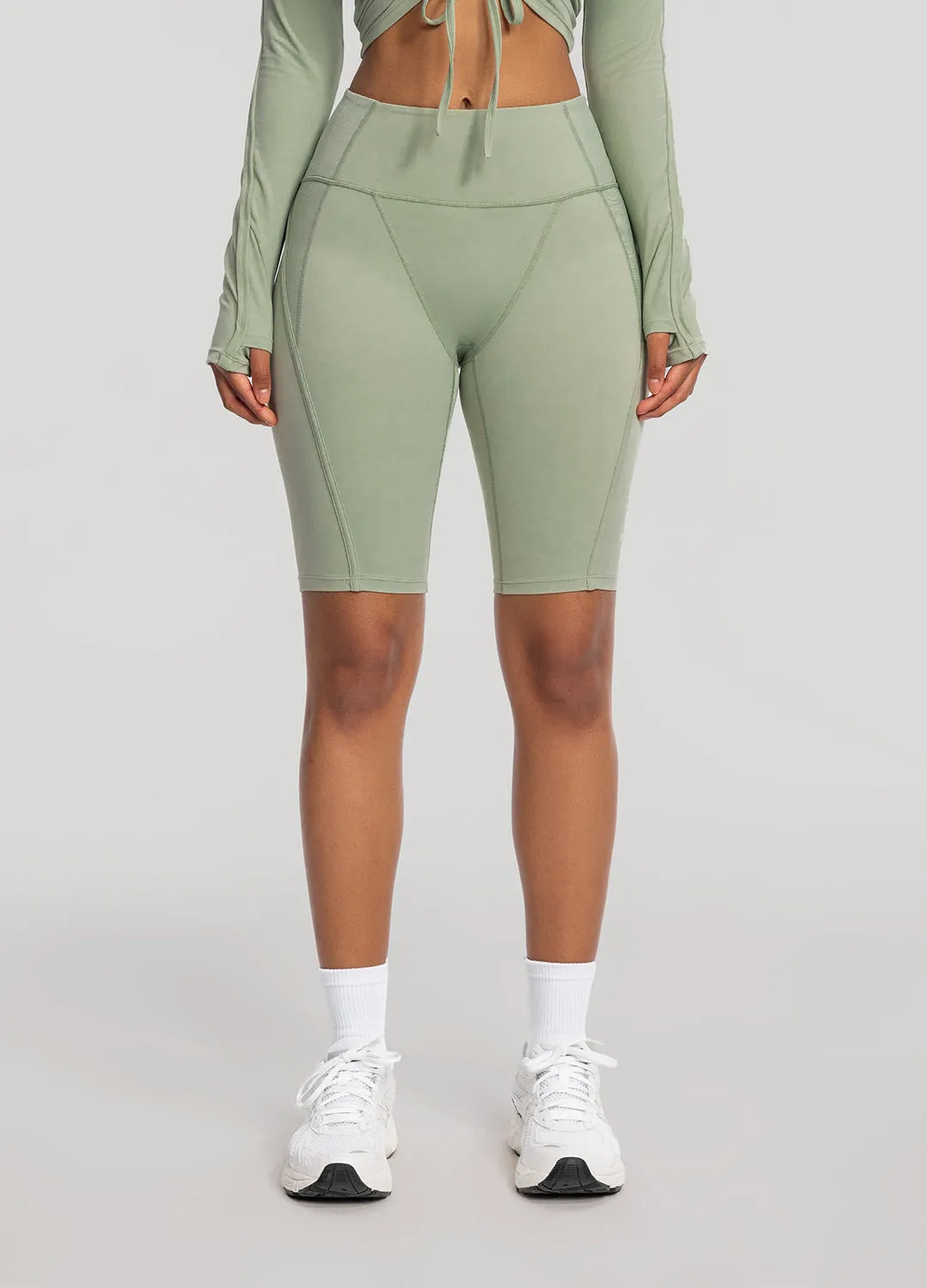 Elastic Waistband Design quick-drying Performance Biker Shorts