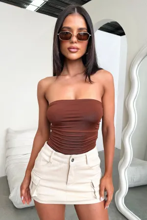 Valora Bodysuit - Brown Lightweight Clean Outdoor Travel