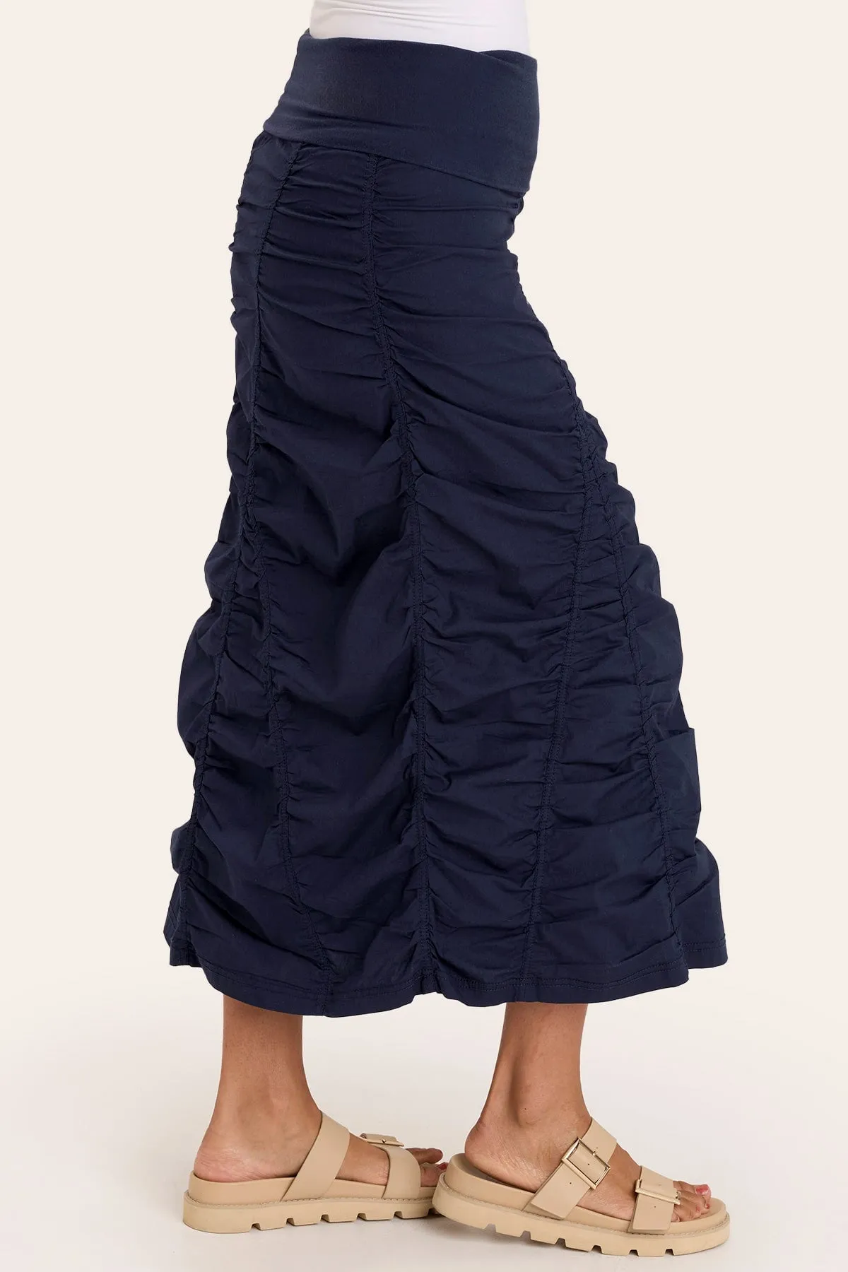 Gored Peasant Skirt WaterRepellentCoating QuickDryDesign