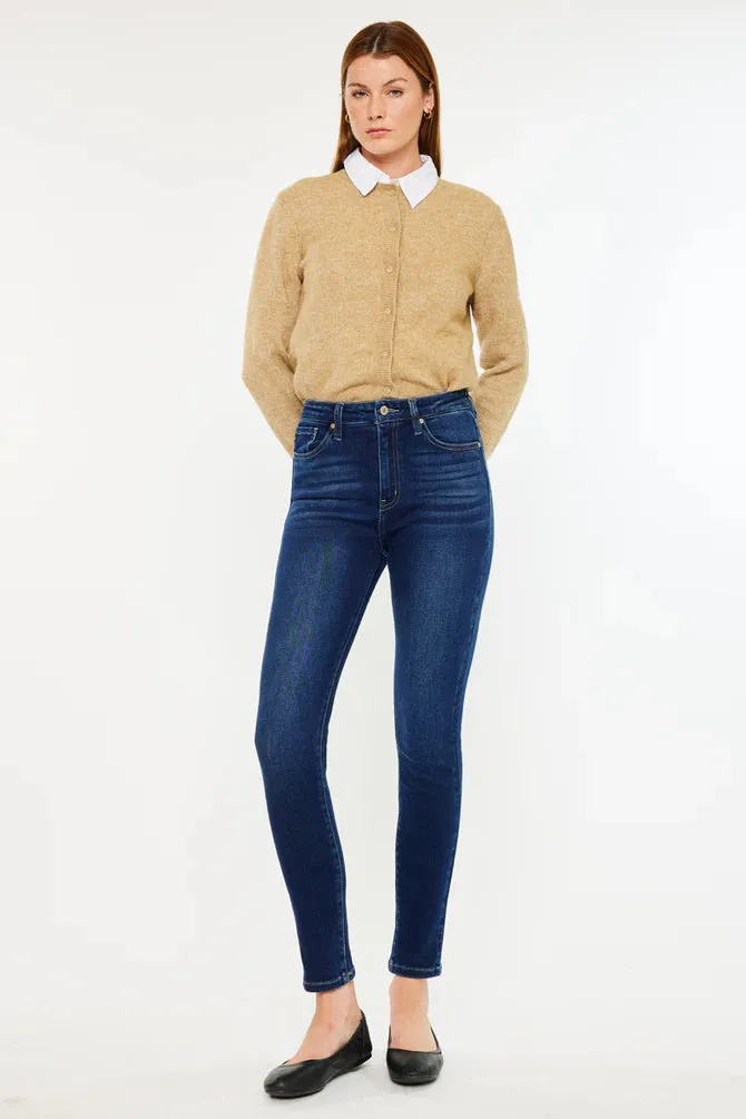 CompactPackaging Lean Glow Kan Can Dark Wash High Rise Skinny