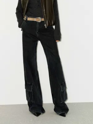 Fit Layer Weekend Uniform Relaxed Straight Cargo Jeans