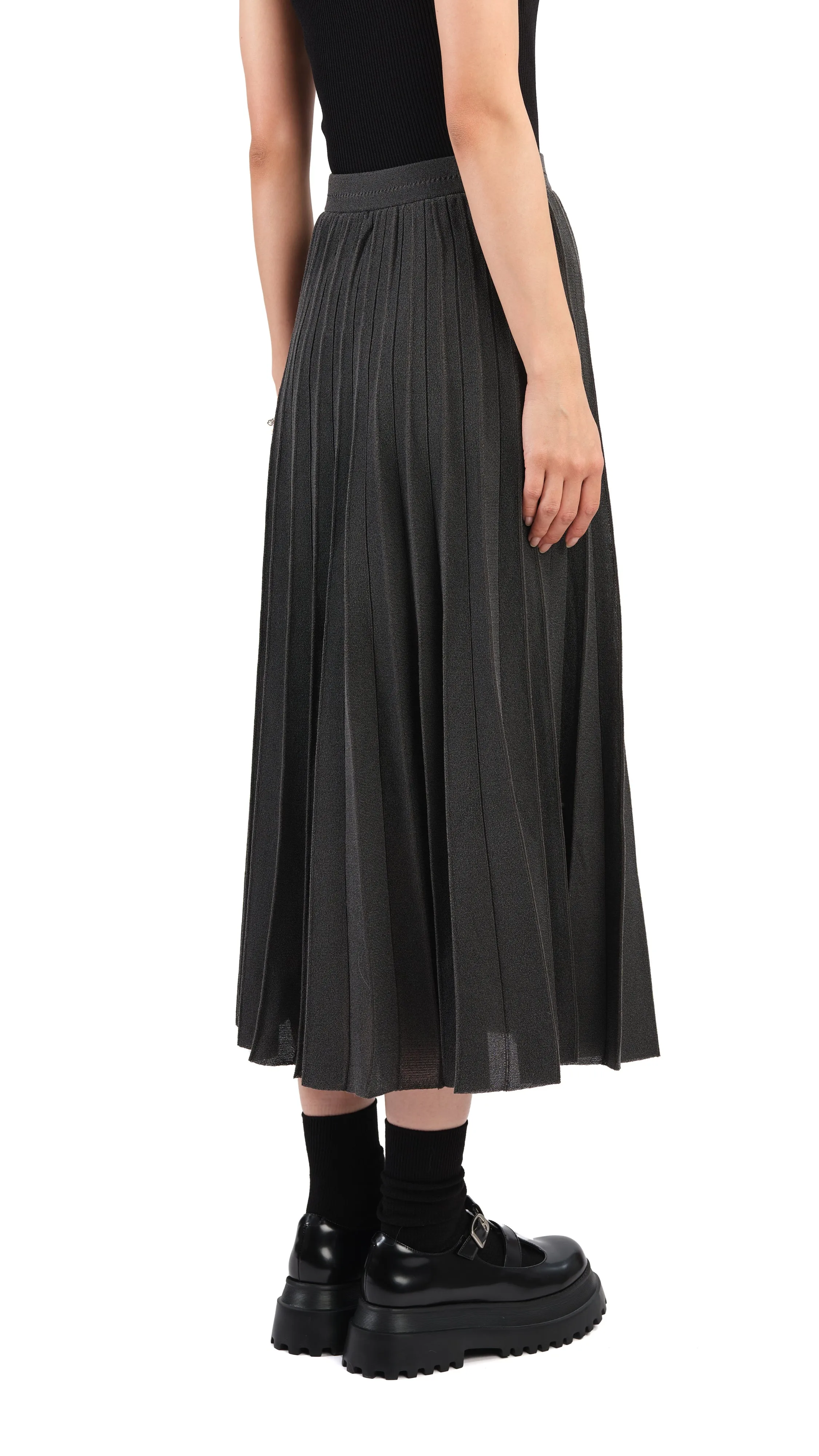Sheer Knit Skirt Breathable Comfort Fresh Energy