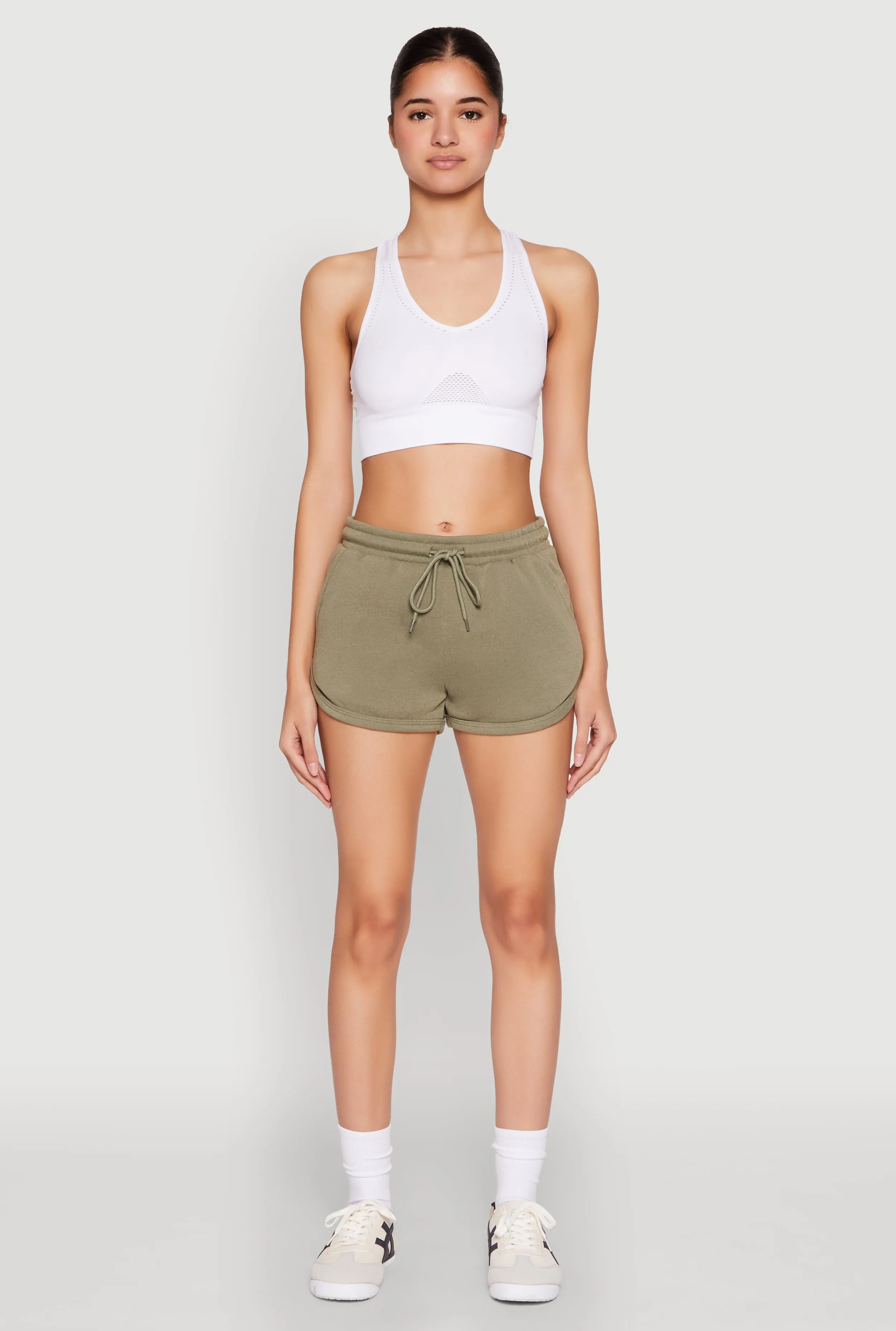 Simple Cut Dolphin Sweatshorts