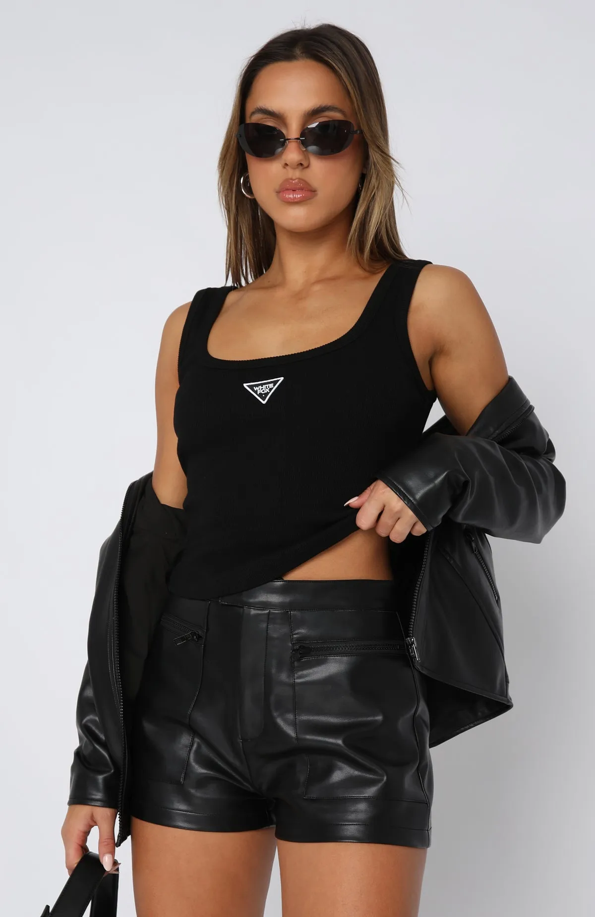 Talk To Me Nice Tank Black Outdoor Flexible Customer Satisfaction
